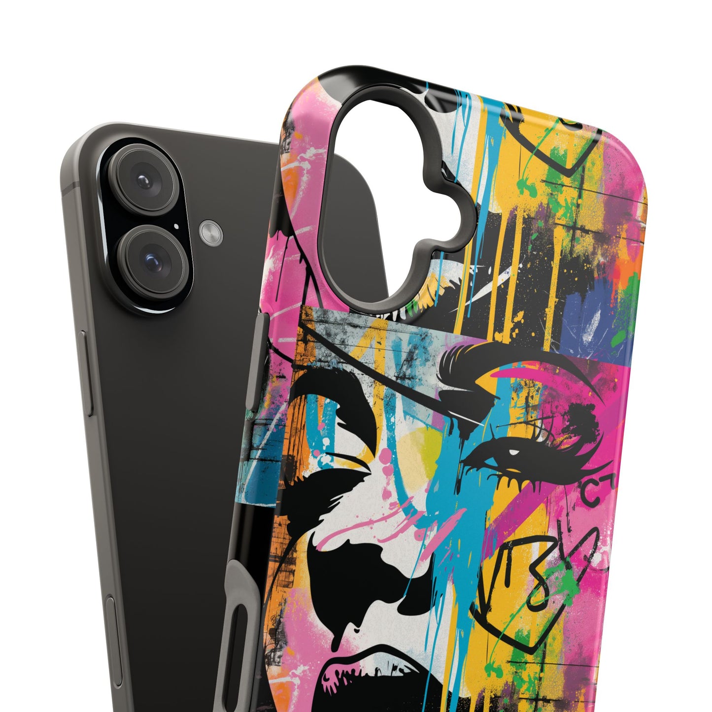 Phone Cases, Colorful Art, Trendy Accessories, Unique Gifts, Tough Cases with