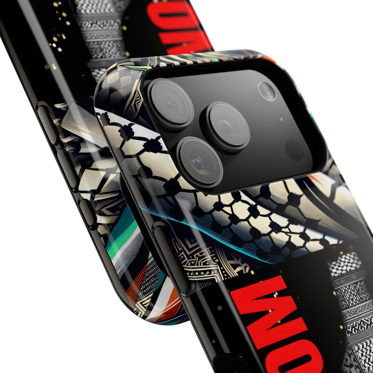 Palestine Activist Phone Cases, Unique Bouquet Design, Gift for Protesters