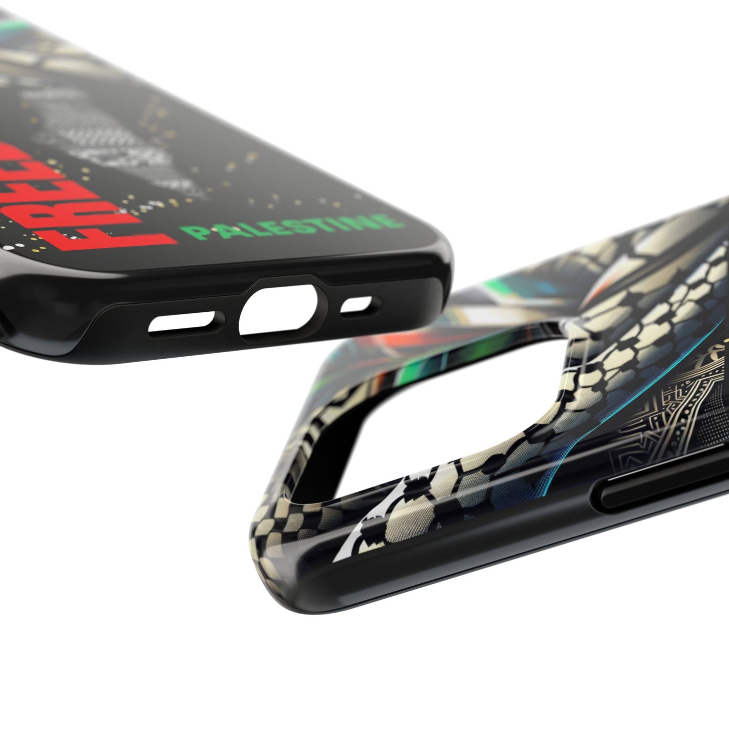 Freedom-Themed Phone Case, Durable Cover, Palestine Pride, Tough Phone Case