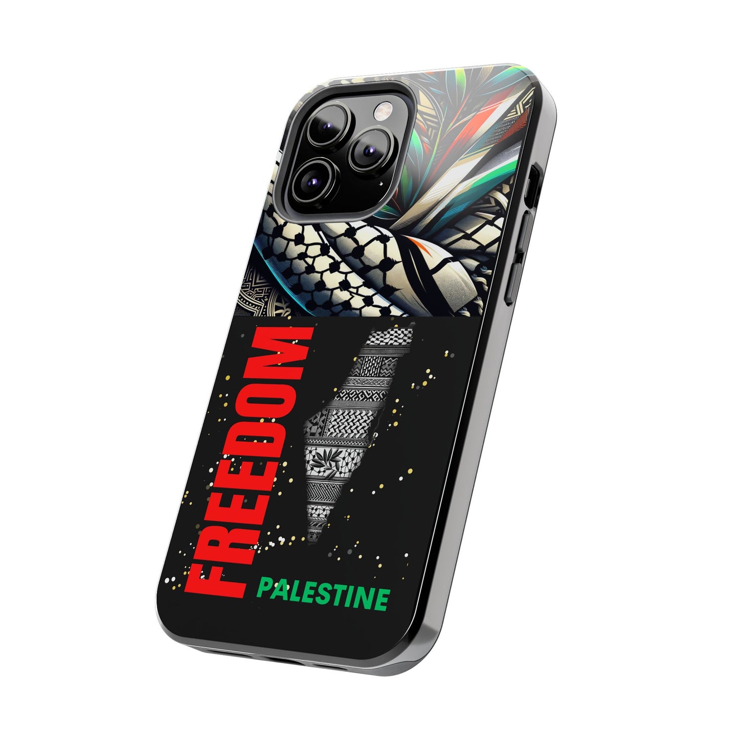 Freedom-Themed Phone Case, Durable Cover, Palestine Pride, Tough Phone Case