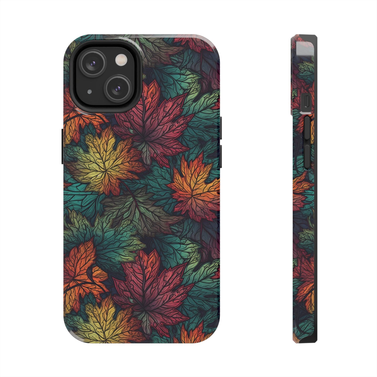 Fall Maple Leaf Tough Phone Cases - iPhone, Samsung, Protective Cover, Autumn