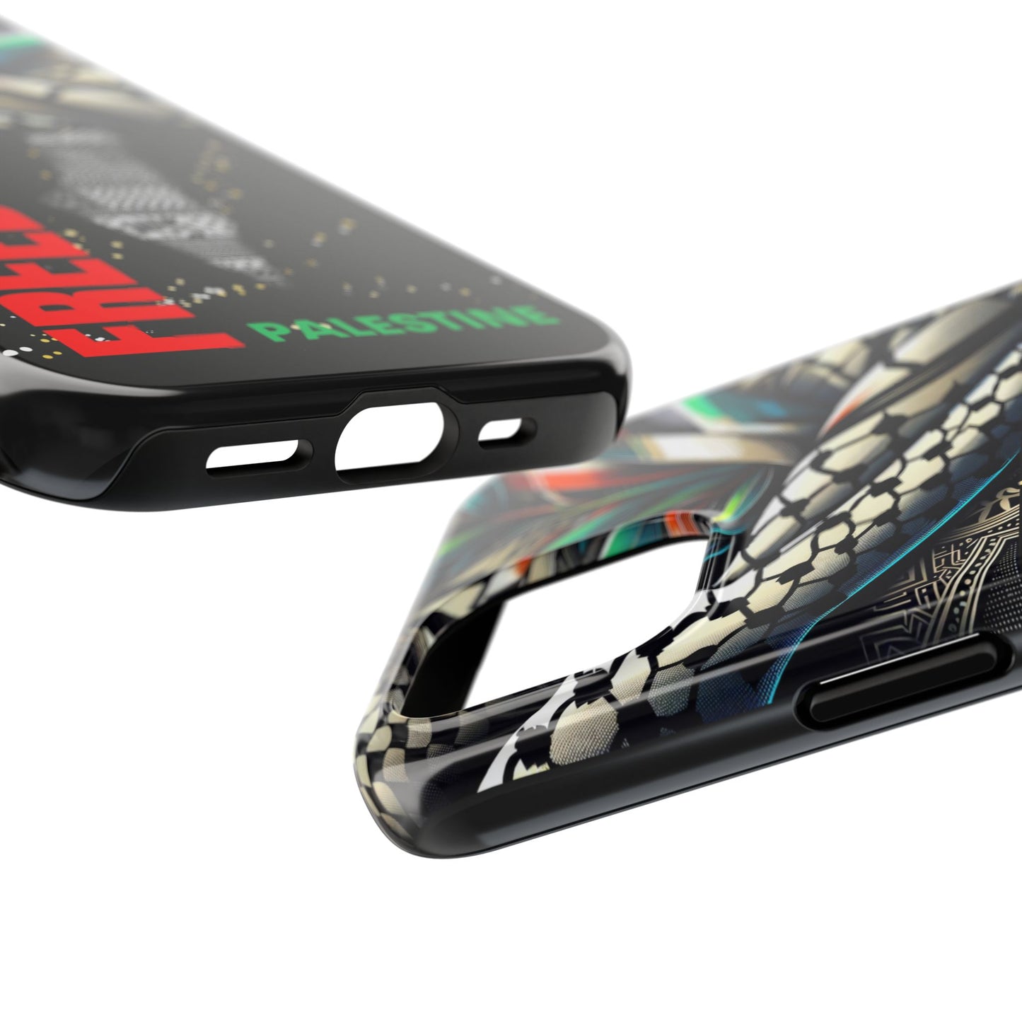 Freedom-Themed Phone Case, Durable Cover, Palestine Pride, Tough Phone Case