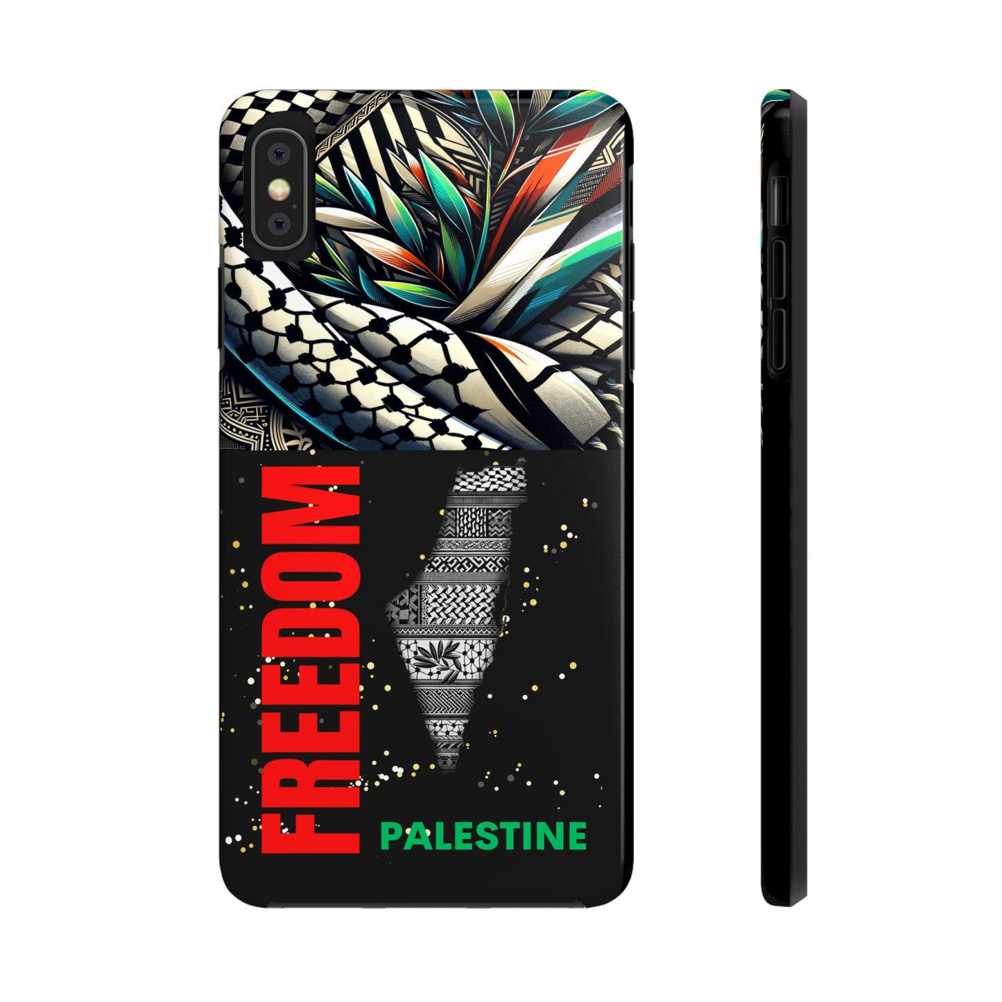Freedom-Themed Phone Case, Durable Cover, Palestine Pride, Tough Phone Case