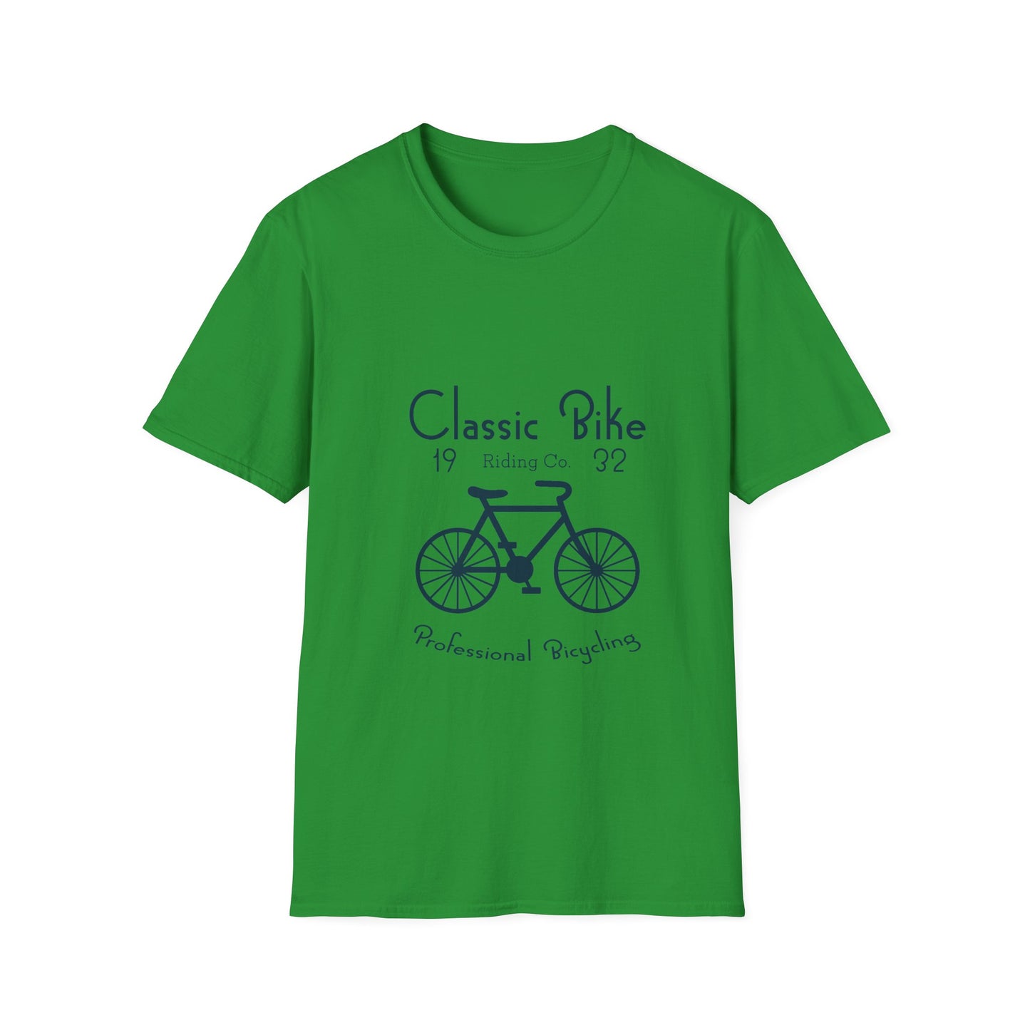 Classic Bike Unisex T-Shirt, Casual Cycling Tee, Gift for Bikers, Retro Cycle