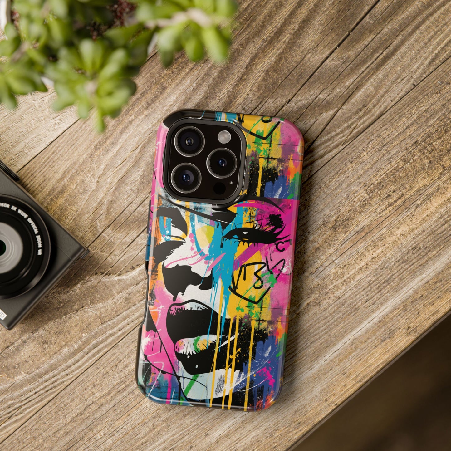 Phone Cases, Colorful Art, Trendy Accessories, Unique Gifts, Tough Cases with