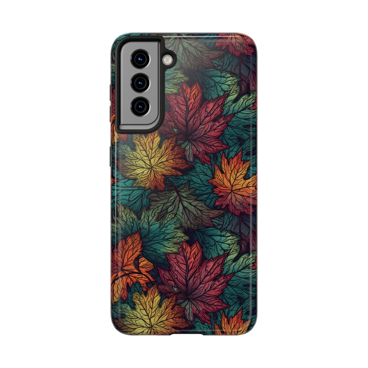 Fall Maple Leaf Tough Phone Cases - iPhone, Samsung, Protective Cover, Autumn