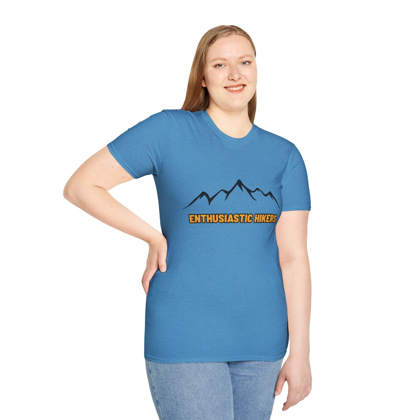 Mountain Enthusiast Hikers T-Shirt, Hiking Gift, Outdoor Apparel, Nature Tourism