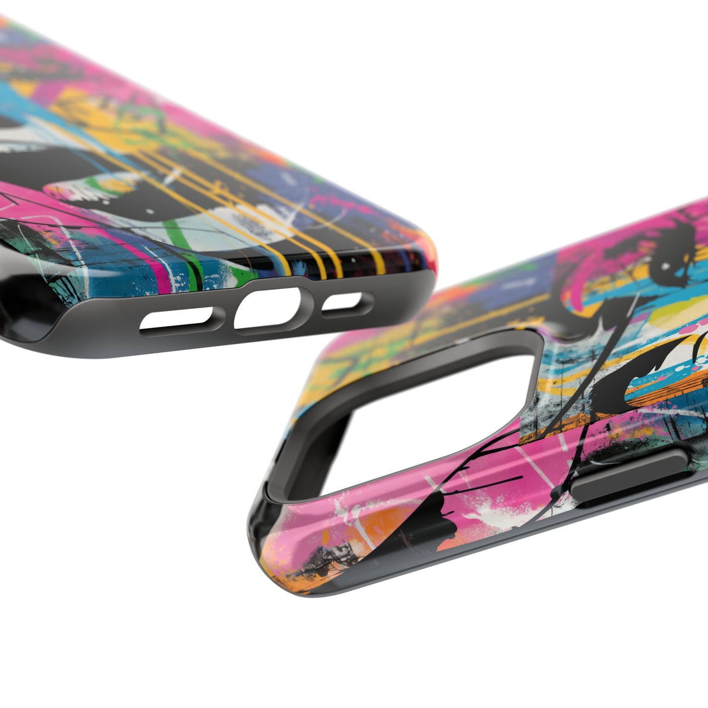 Phone Cases, Colorful Art, Trendy Accessories, Unique Gifts, Tough Cases with