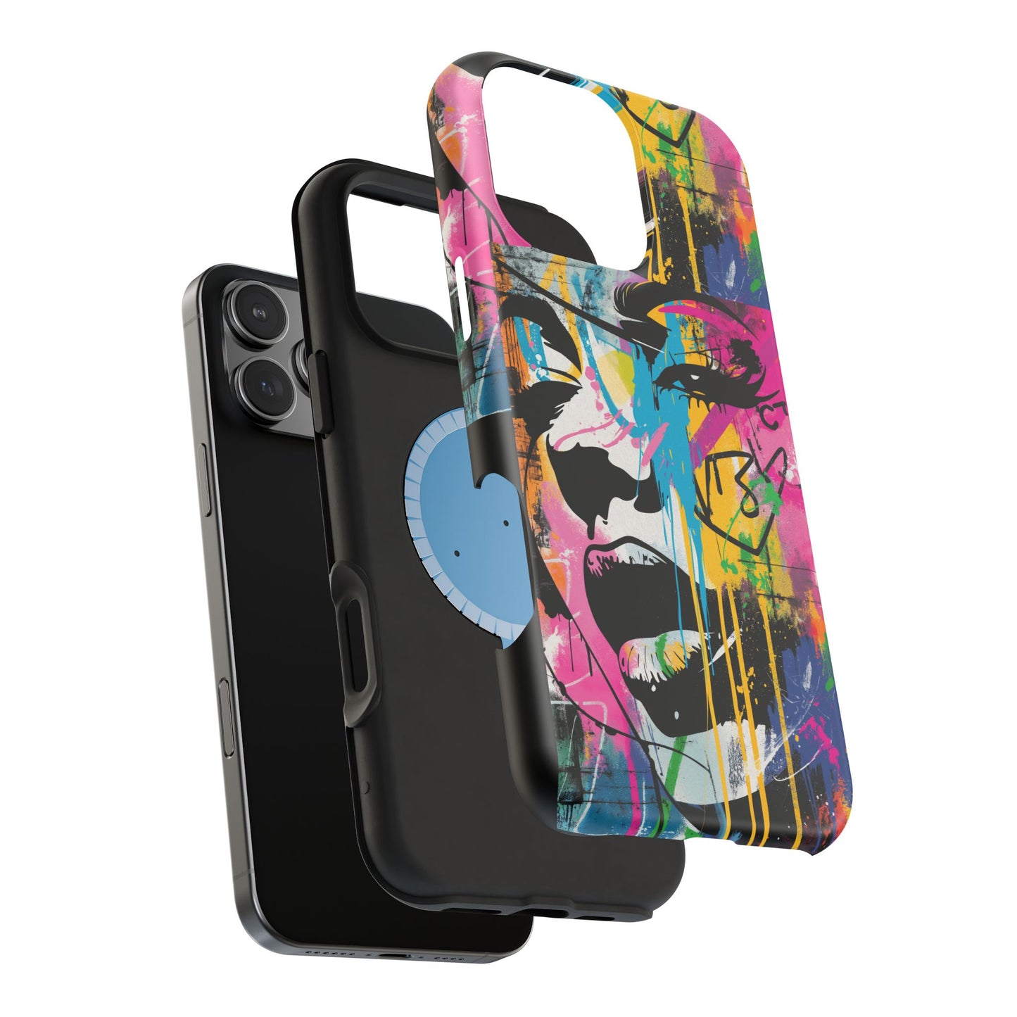 Phone Cases, Colorful Art, Trendy Accessories, Unique Gifts, Tough Cases with