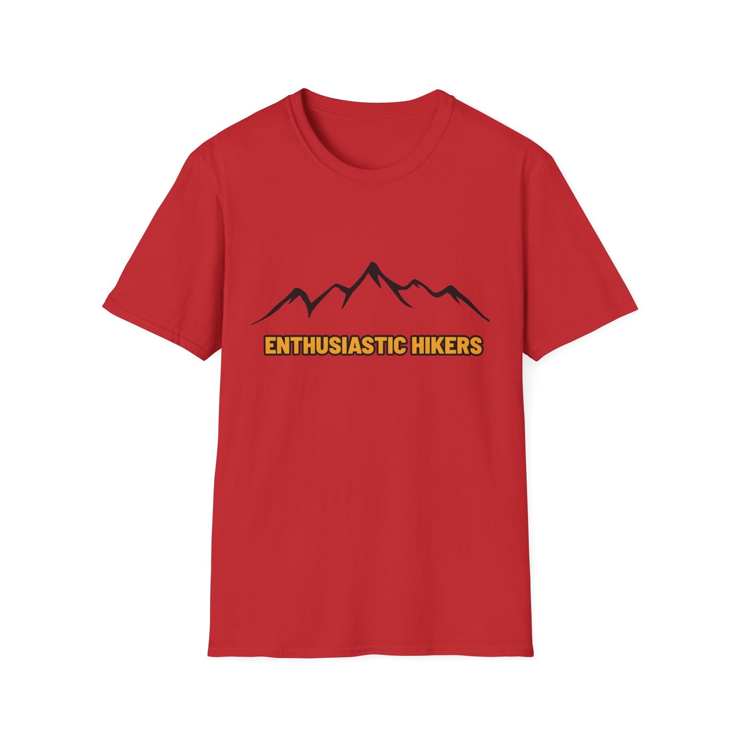 Mountain Enthusiast Hikers T-Shirt, Hiking Gift, Outdoor Apparel, Nature Tourism