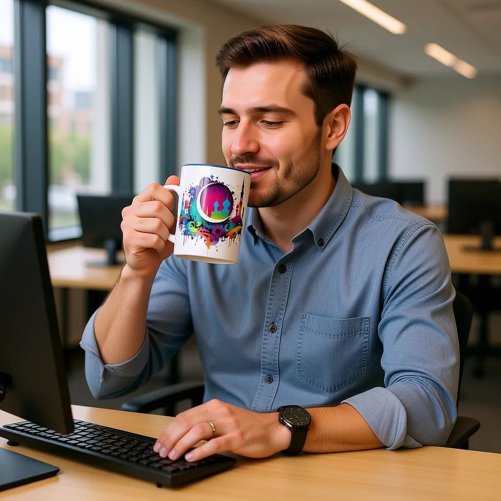 Mosque Accent Mug
