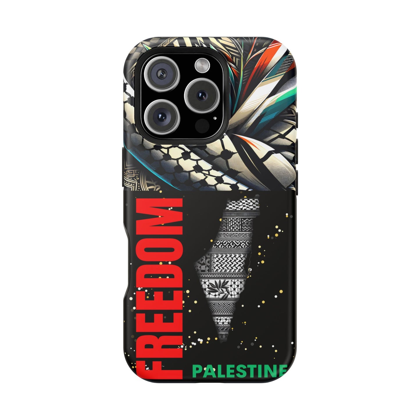 Palestine Activist Phone Cases, Unique Bouquet Design, Gift for Protesters