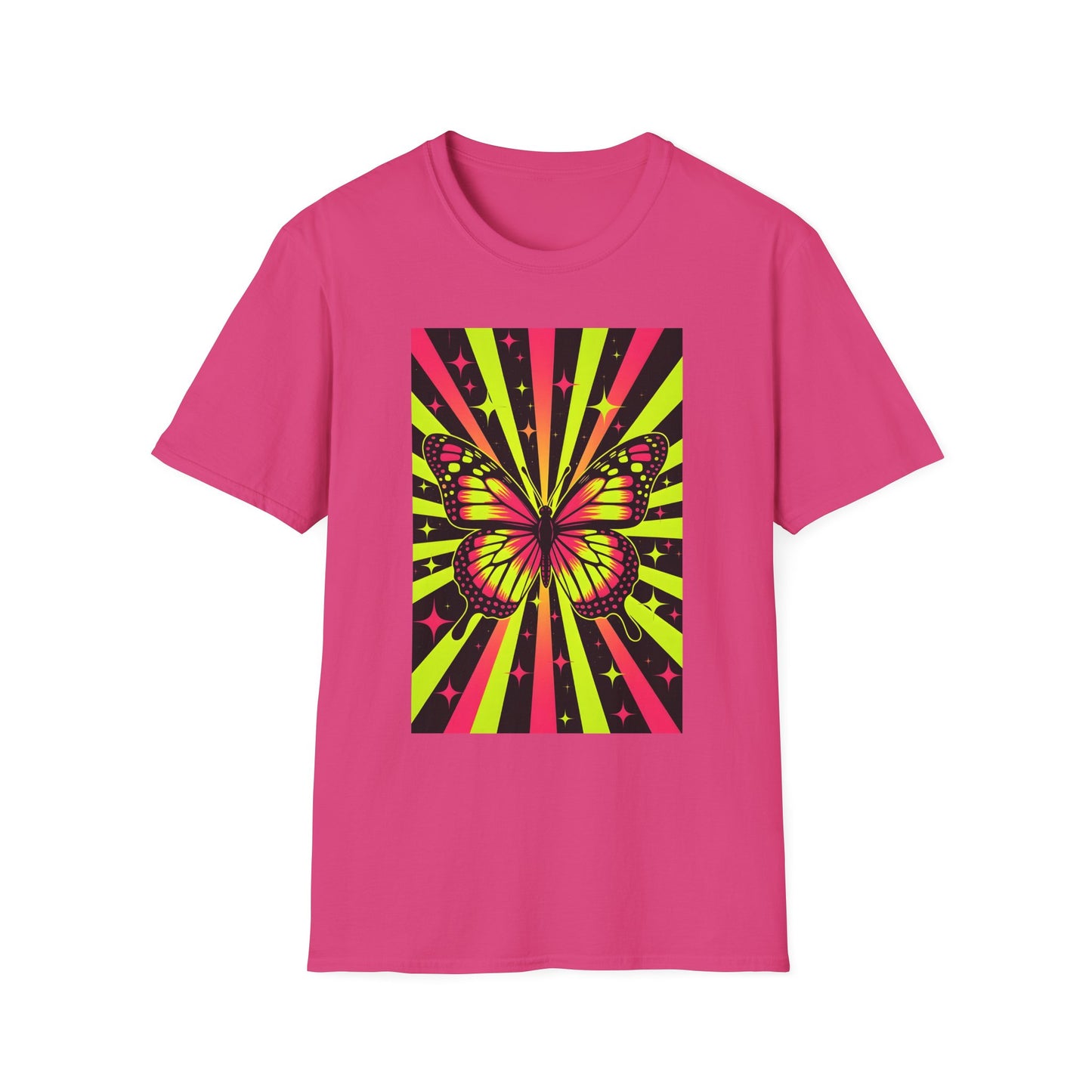 Colorful Butterfly Unisex T-Shirt, Nature Lovers Graphic Tee, Butterfly Shirt,
