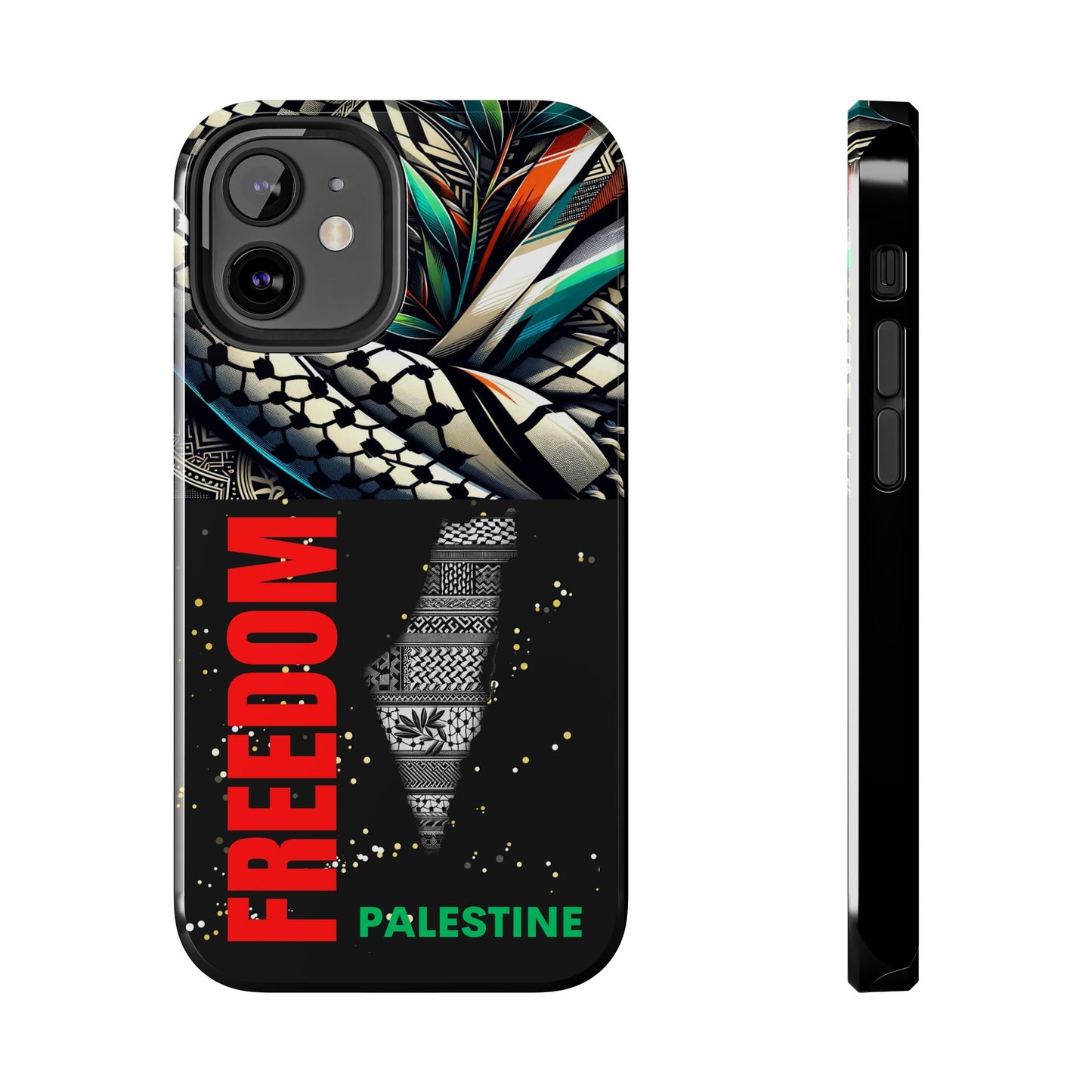 Freedom-Themed Phone Case, Durable Cover, Palestine Pride, Tough Phone Case