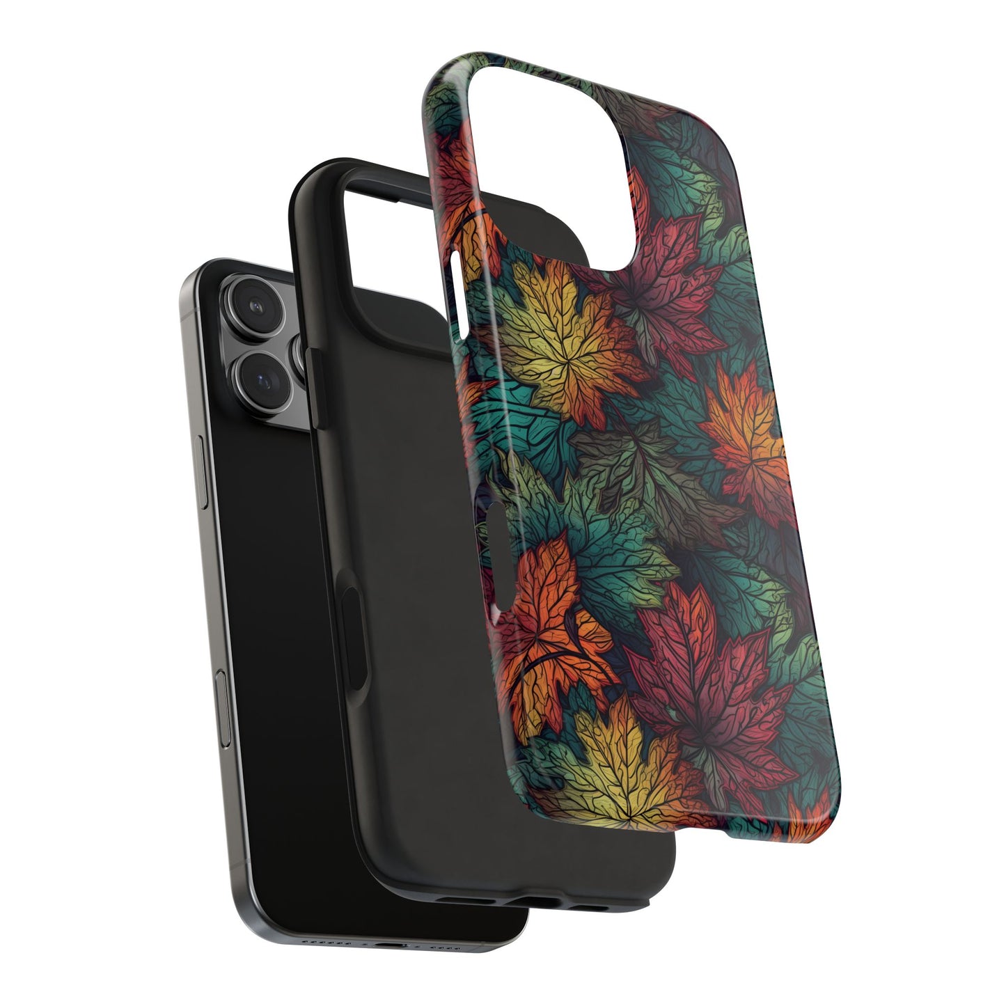 Fall Maple Leaf Tough Phone Cases - iPhone, Samsung, Protective Cover, Autumn