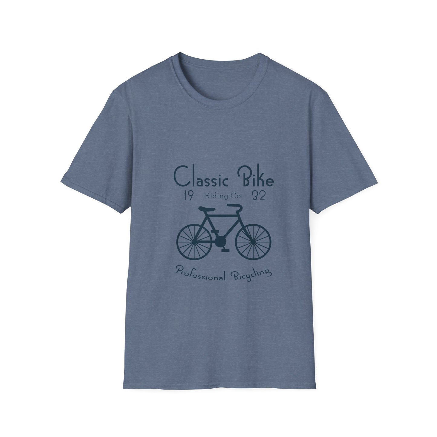 Classic Bike Unisex T-Shirt, Casual Cycling Tee, Gift for Bikers, Retro Cycle
