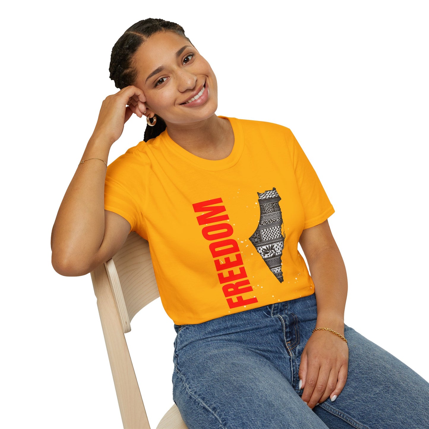 Palestine Freedom Unisex T-Shirt - Activists Tee, Human Rights Shirt, Protest