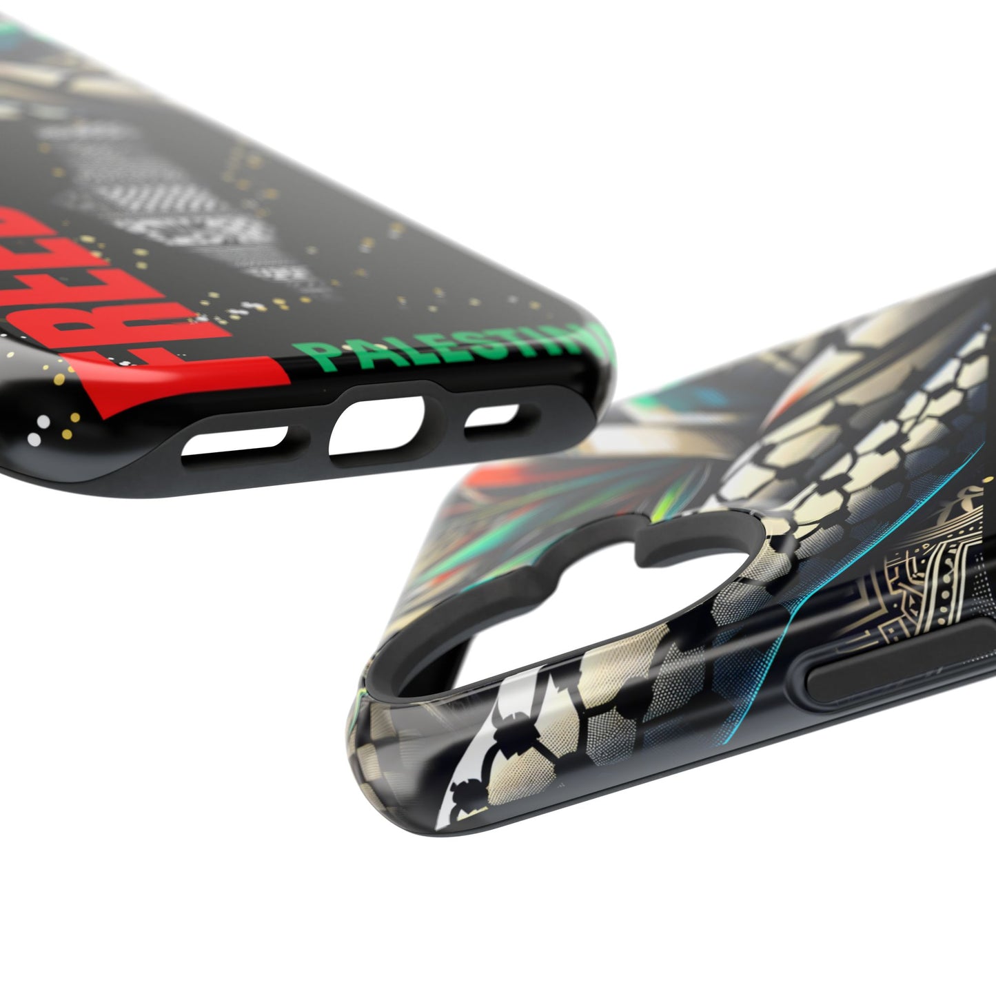 Palestine Activist Phone Cases, Unique Bouquet Design, Gift for Protesters