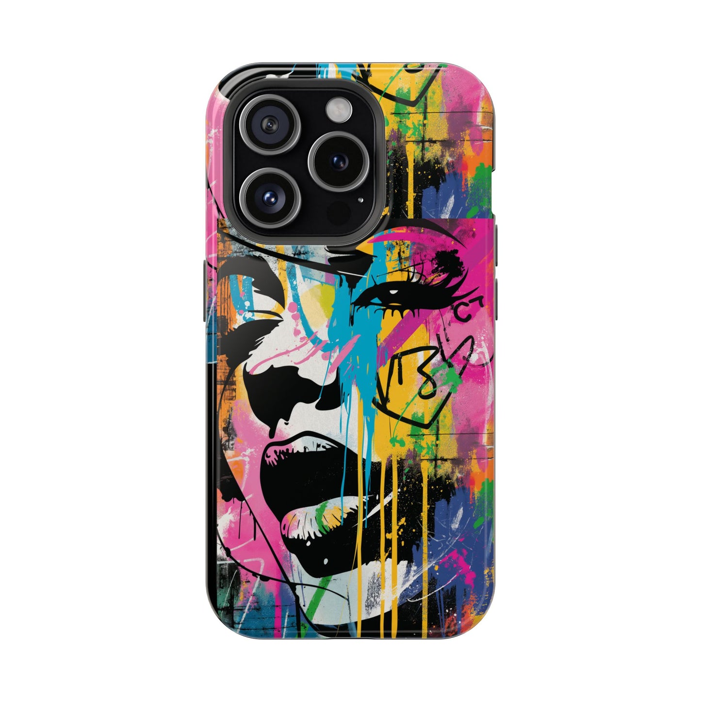 Phone Cases, Colorful Art, Trendy Accessories, Unique Gifts, Tough Cases with