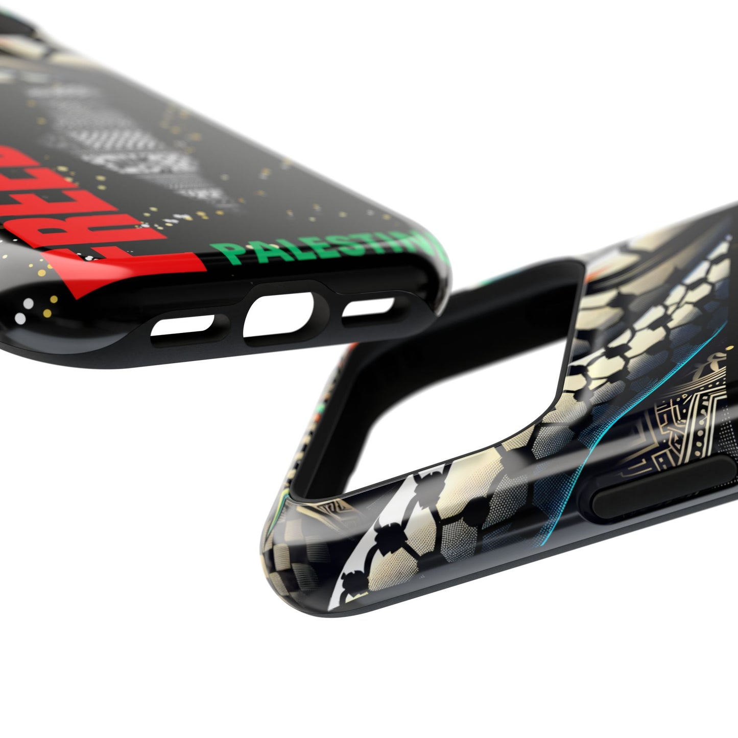 Palestine Activist Phone Cases, Unique Bouquet Design, Gift for Protesters