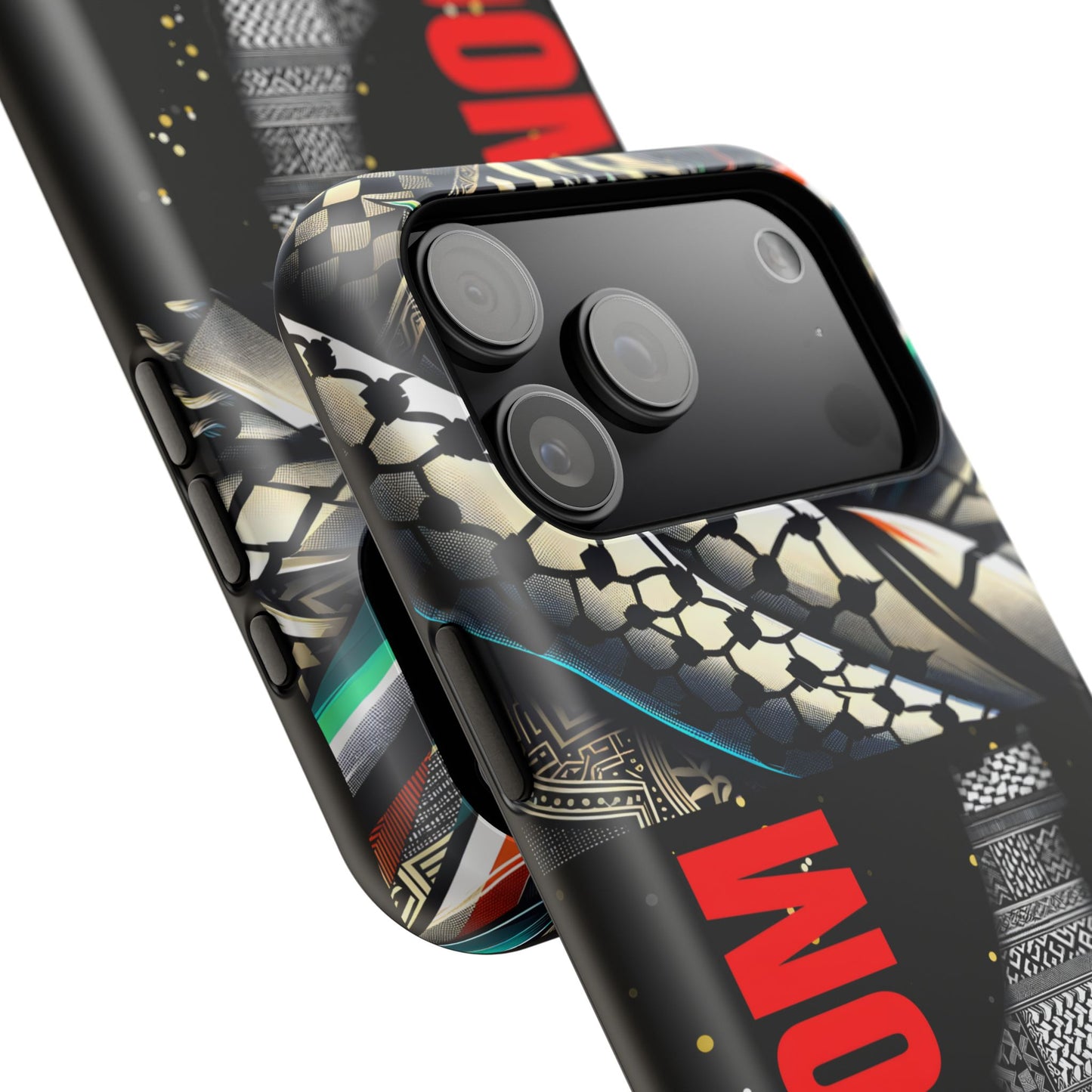 Palestine Activist Phone Cases, Unique Bouquet Design, Gift for Protesters