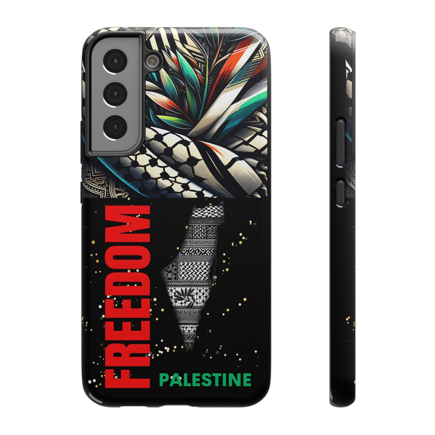 Palestine Activist Phone Cases, Unique Bouquet Design, Gift for Protesters