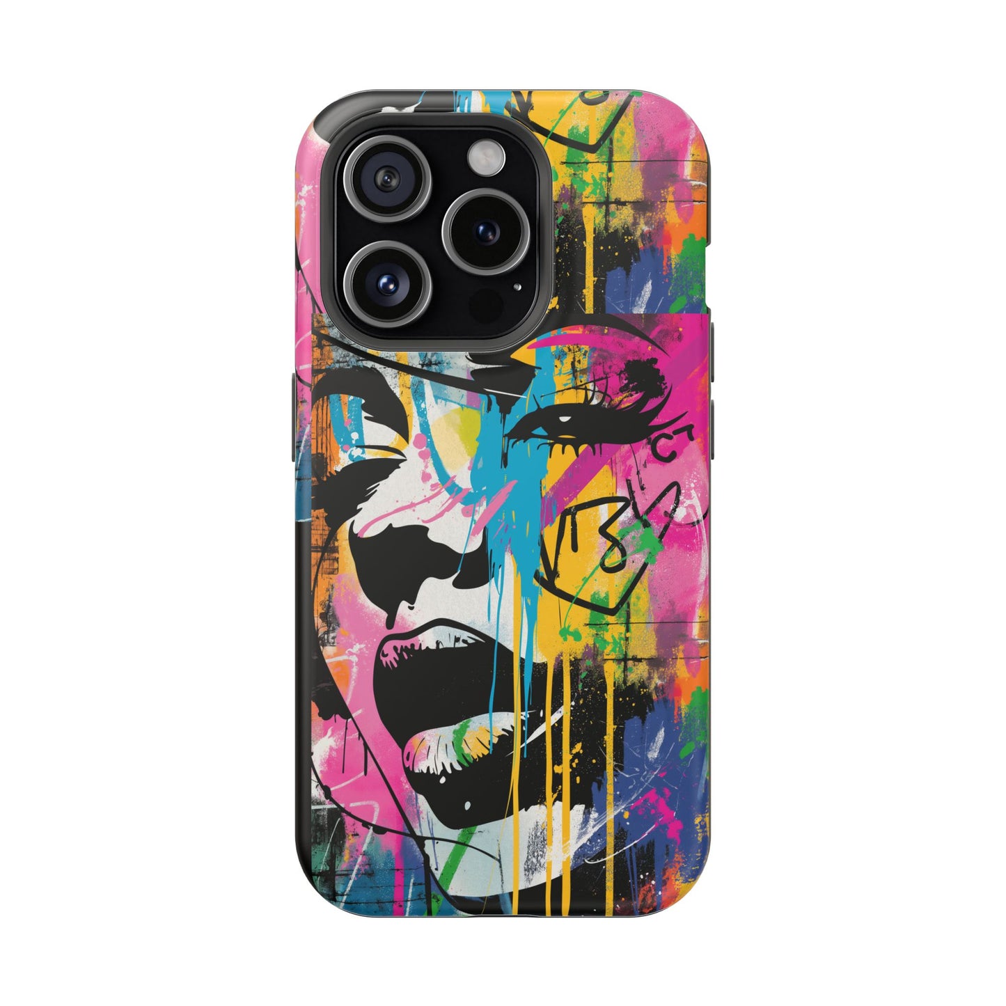 Phone Cases, Colorful Art, Trendy Accessories, Unique Gifts, Tough Cases with