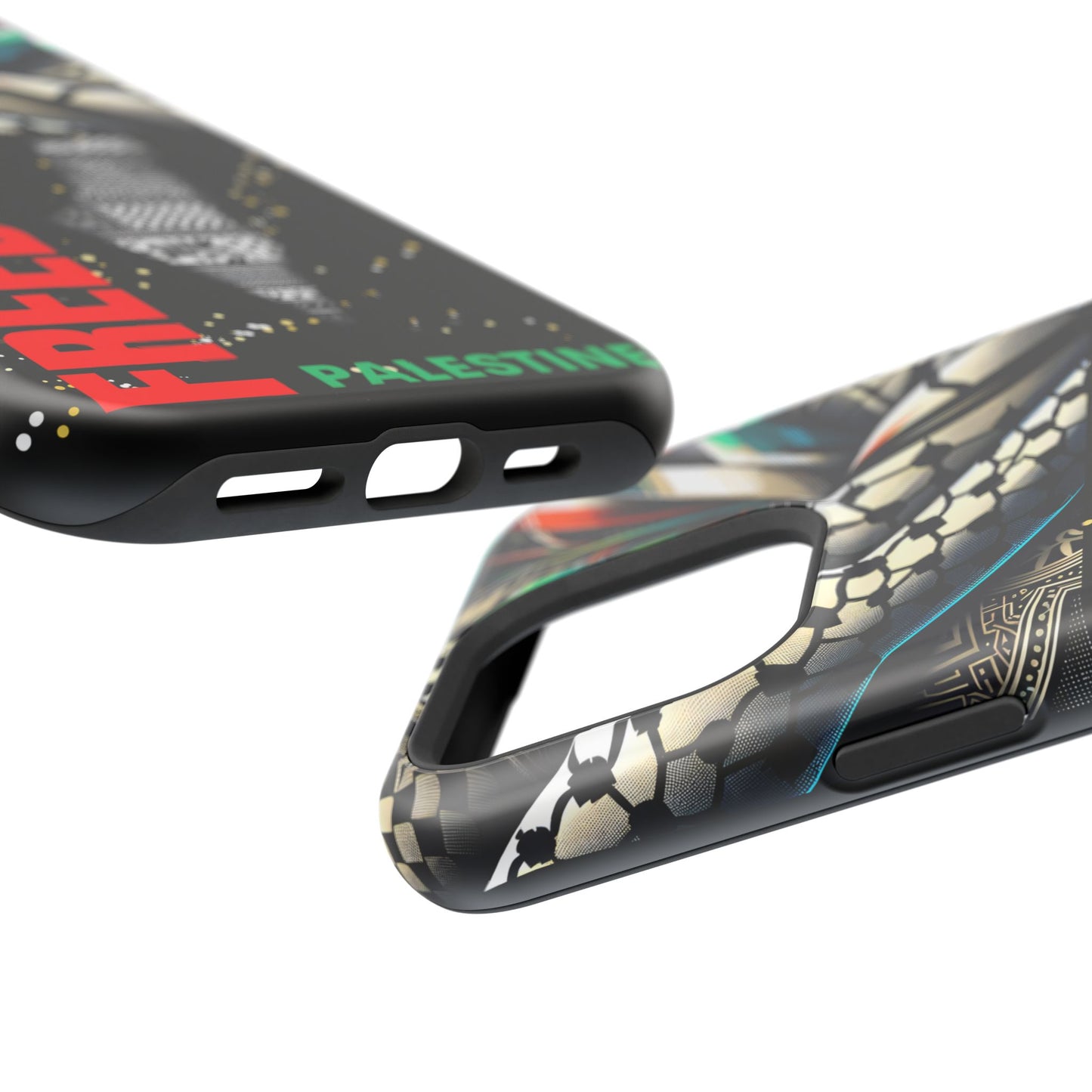 Palestine Activist Phone Cases, Unique Bouquet Design, Gift for Protesters