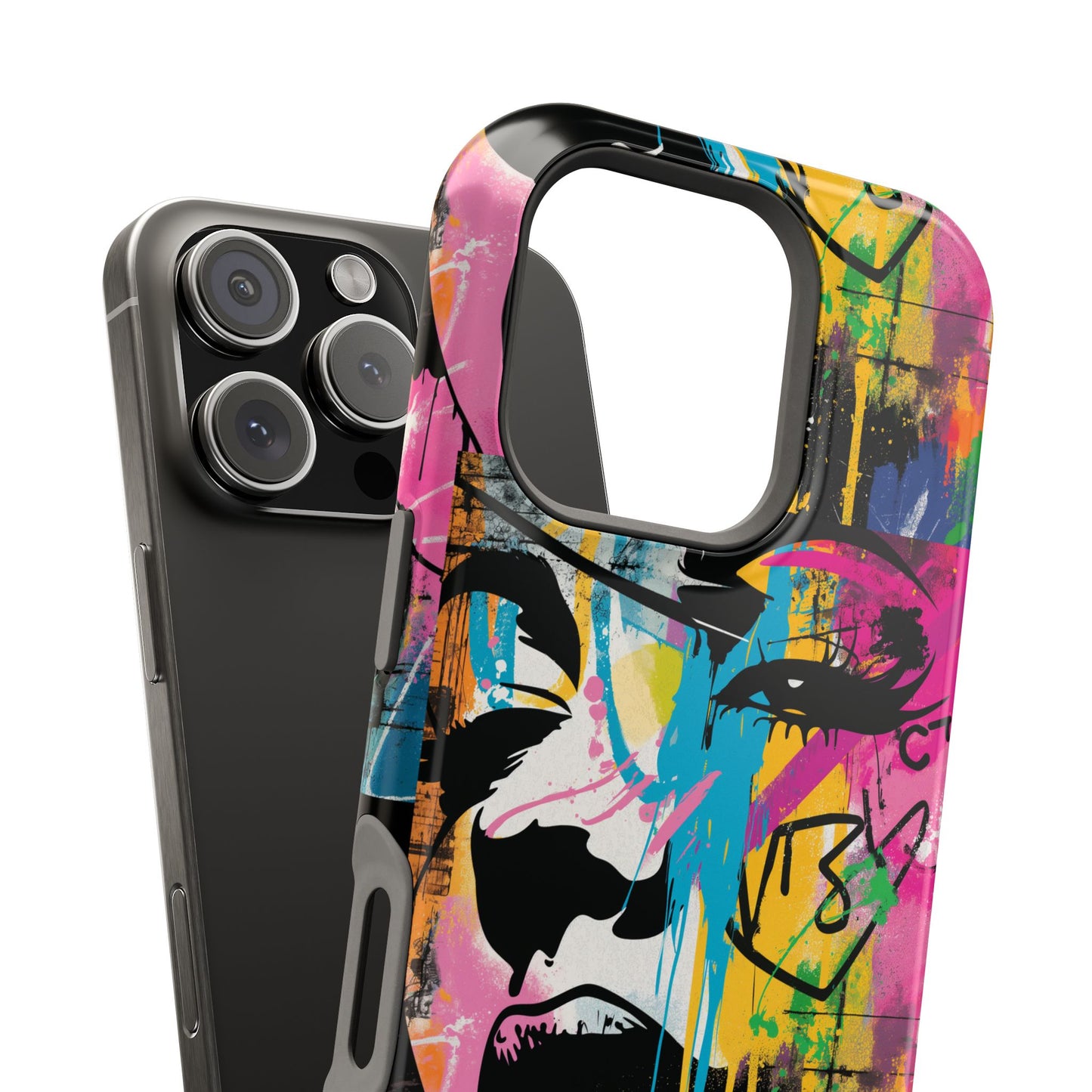 Phone Cases, Colorful Art, Trendy Accessories, Unique Gifts, Tough Cases with