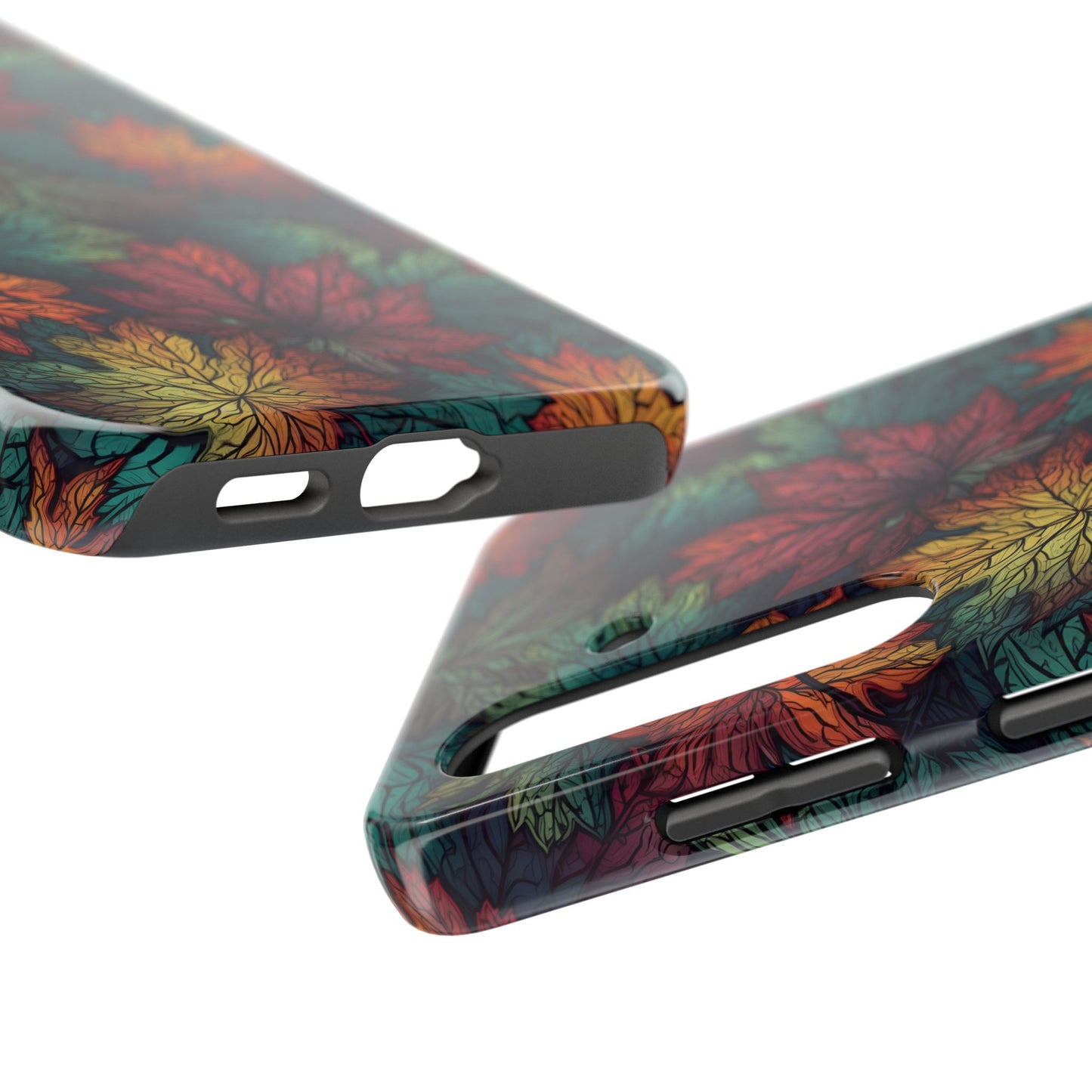 Fall Maple Leaf Tough Phone Cases - iPhone, Samsung, Protective Cover, Autumn