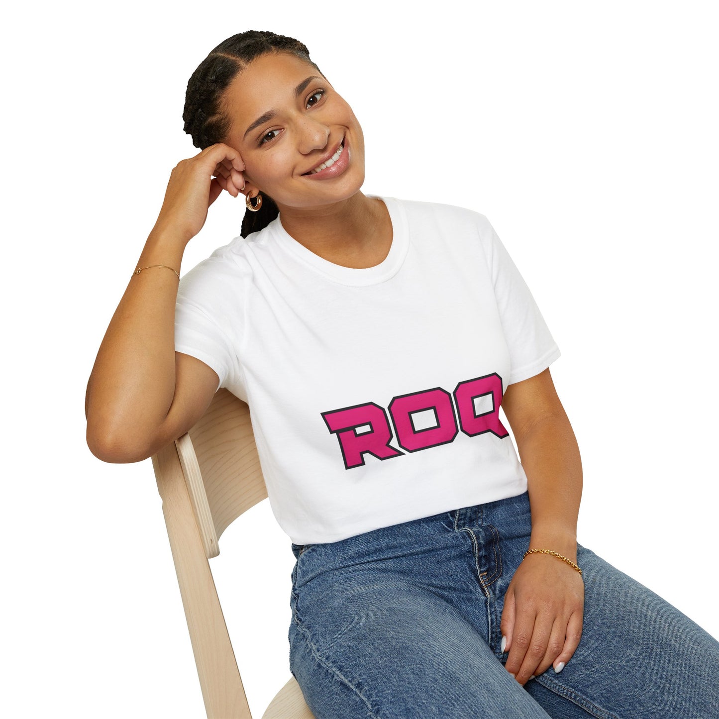 Bold ROQ Women Softstyle T-Shirt, Casual Wear, Gift for Friends, Graphic Tee