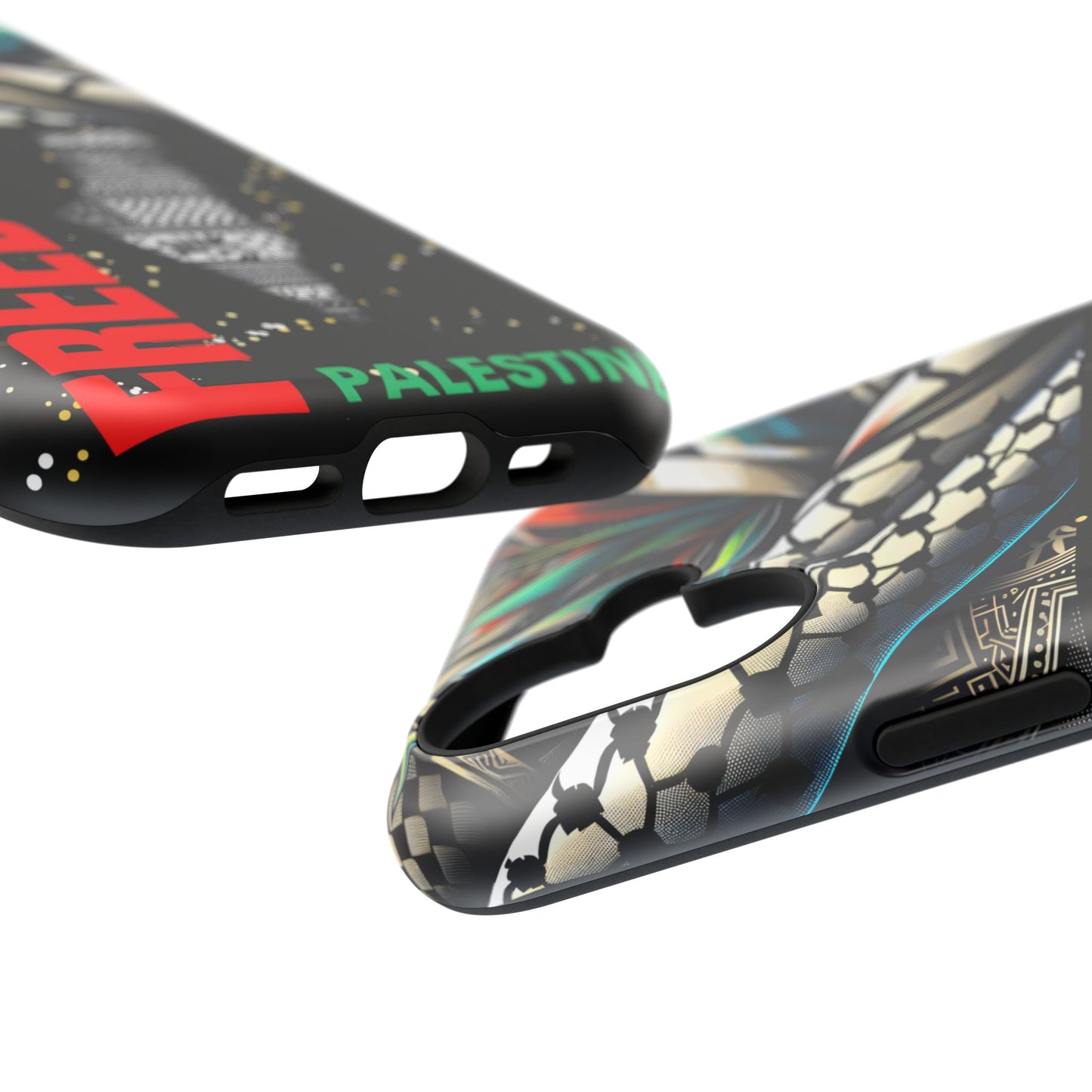 Palestine Activist Phone Cases, Unique Bouquet Design, Gift for Protesters