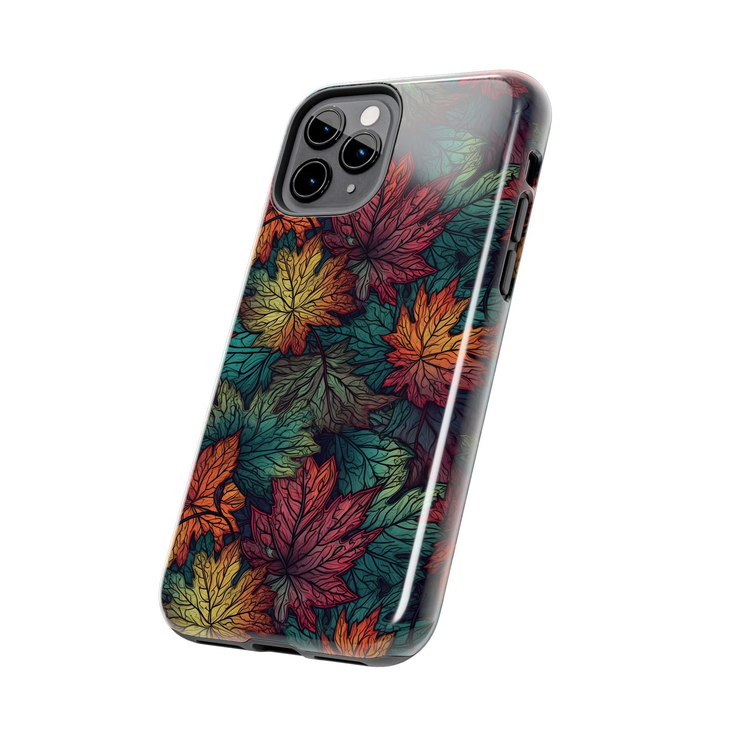 Fall Maple Leaf Tough Phone Cases - iPhone, Samsung, Protective Cover, Autumn