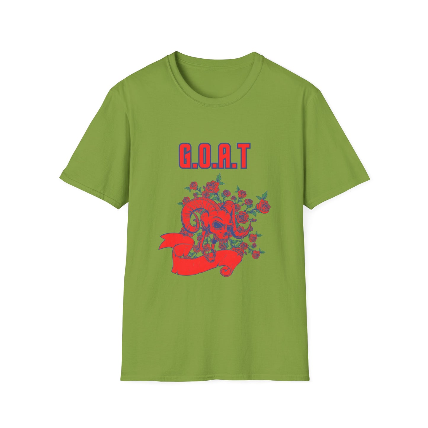 G O A T Graphic Tee, Casual Unisex Shirt, Softstyle T-Shirt, Fun Gift for Youth