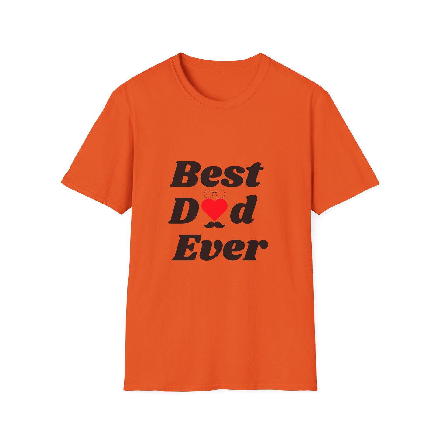 Best Dad Ever T-Shirt, Father's Day Gift Tee, Daddy Top, Dad Birthday Present
