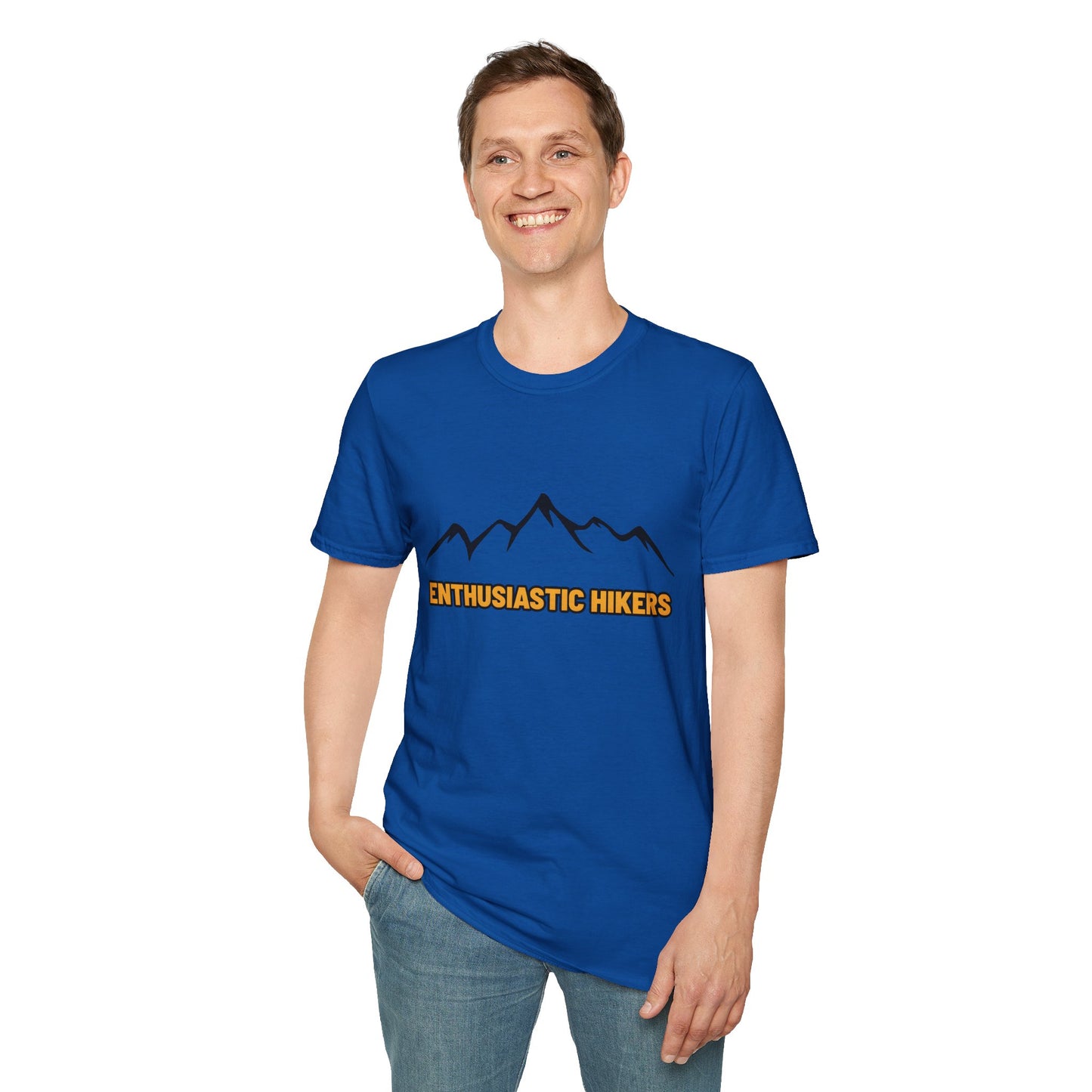 Mountain Enthusiast Hikers T-Shirt, Hiking Gift, Outdoor Apparel, Nature Tourism
