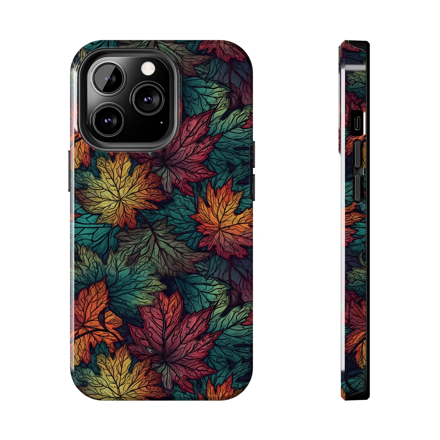 Fall Maple Leaf Tough Phone Cases - iPhone, Samsung, Protective Cover, Autumn