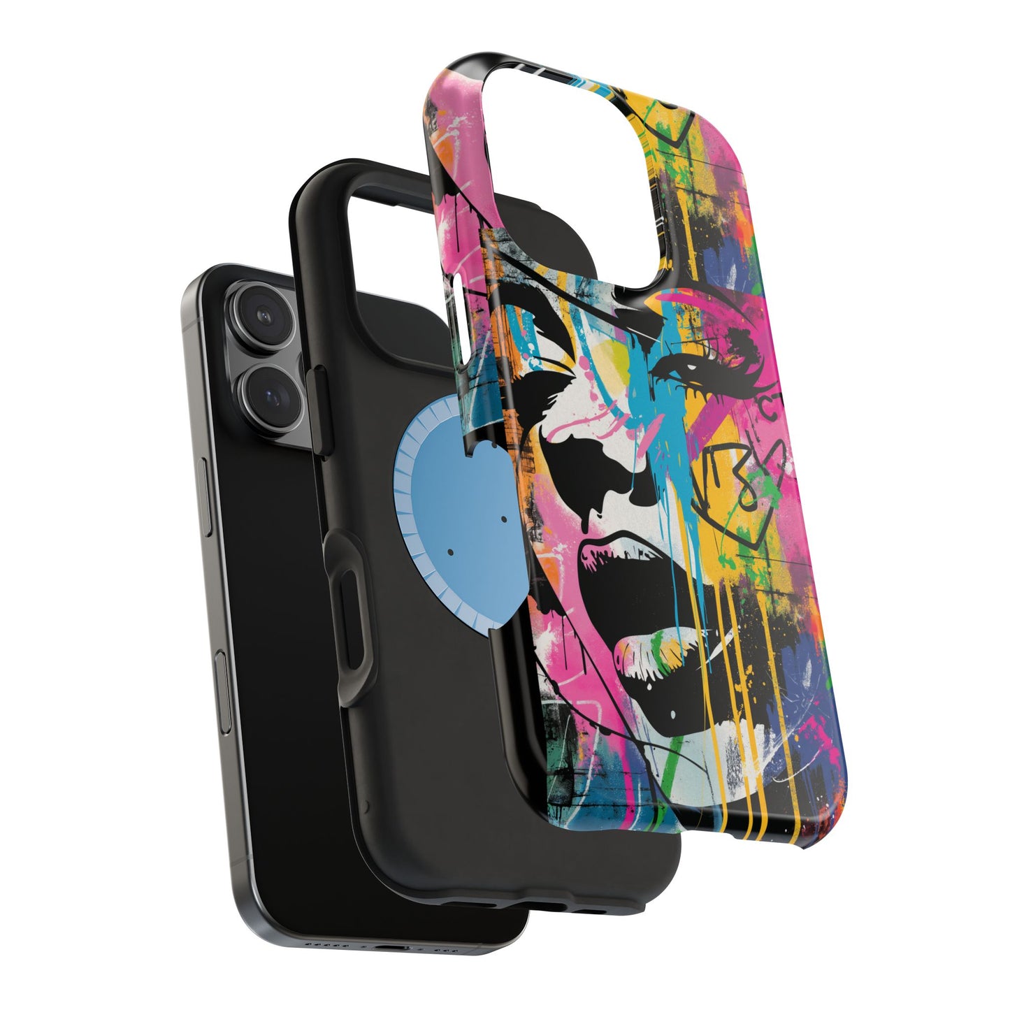 Phone Cases, Colorful Art, Trendy Accessories, Unique Gifts, Tough Cases with