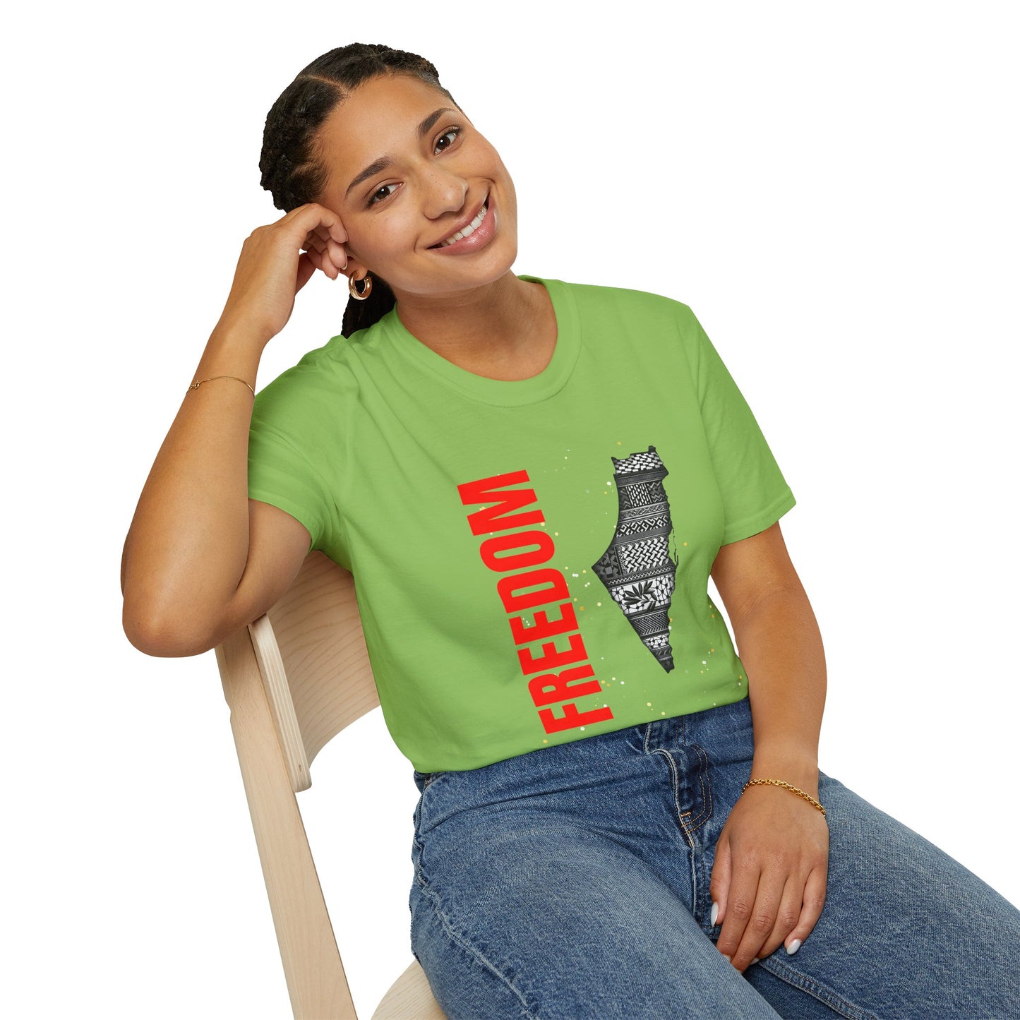 Palestine Freedom Unisex T-Shirt - Activists Tee, Human Rights Shirt, Protest