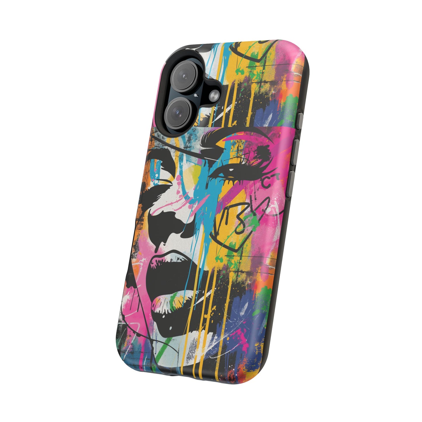 Phone Cases, Colorful Art, Trendy Accessories, Unique Gifts, Tough Cases with