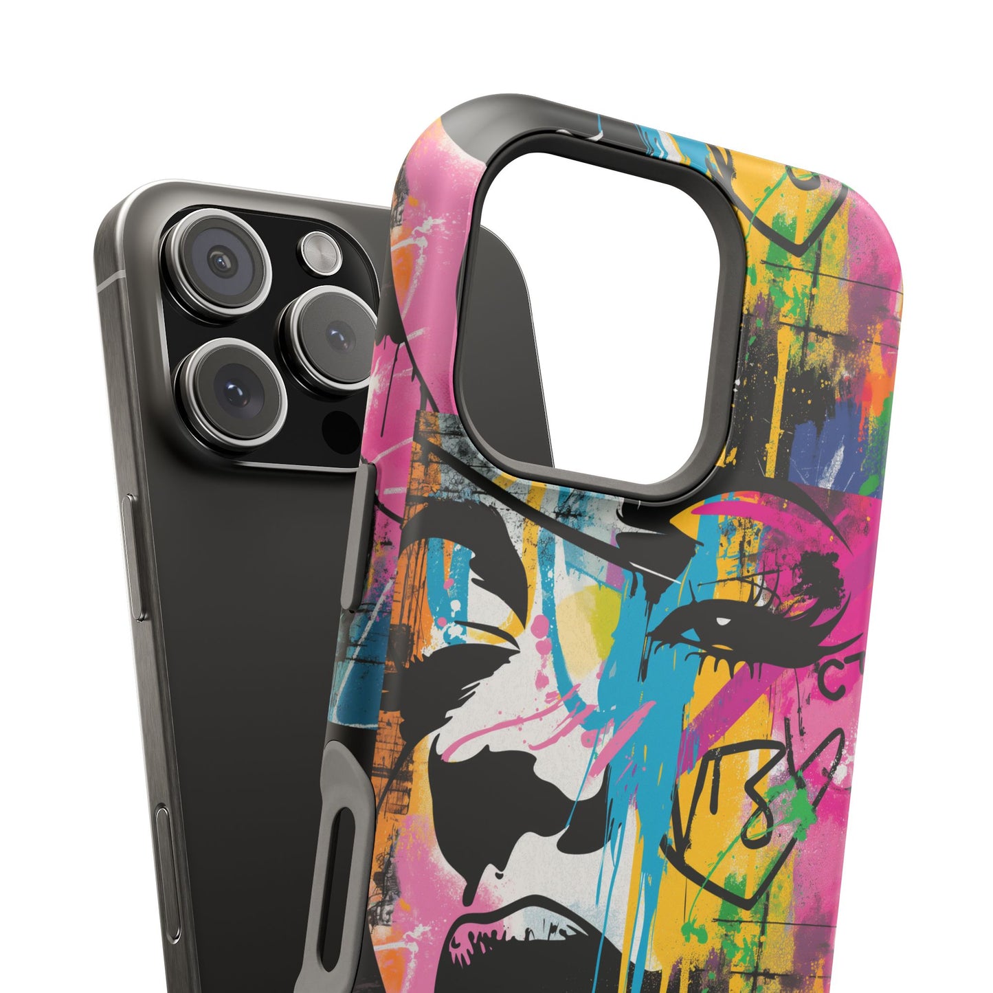 Phone Cases, Colorful Art, Trendy Accessories, Unique Gifts, Tough Cases with