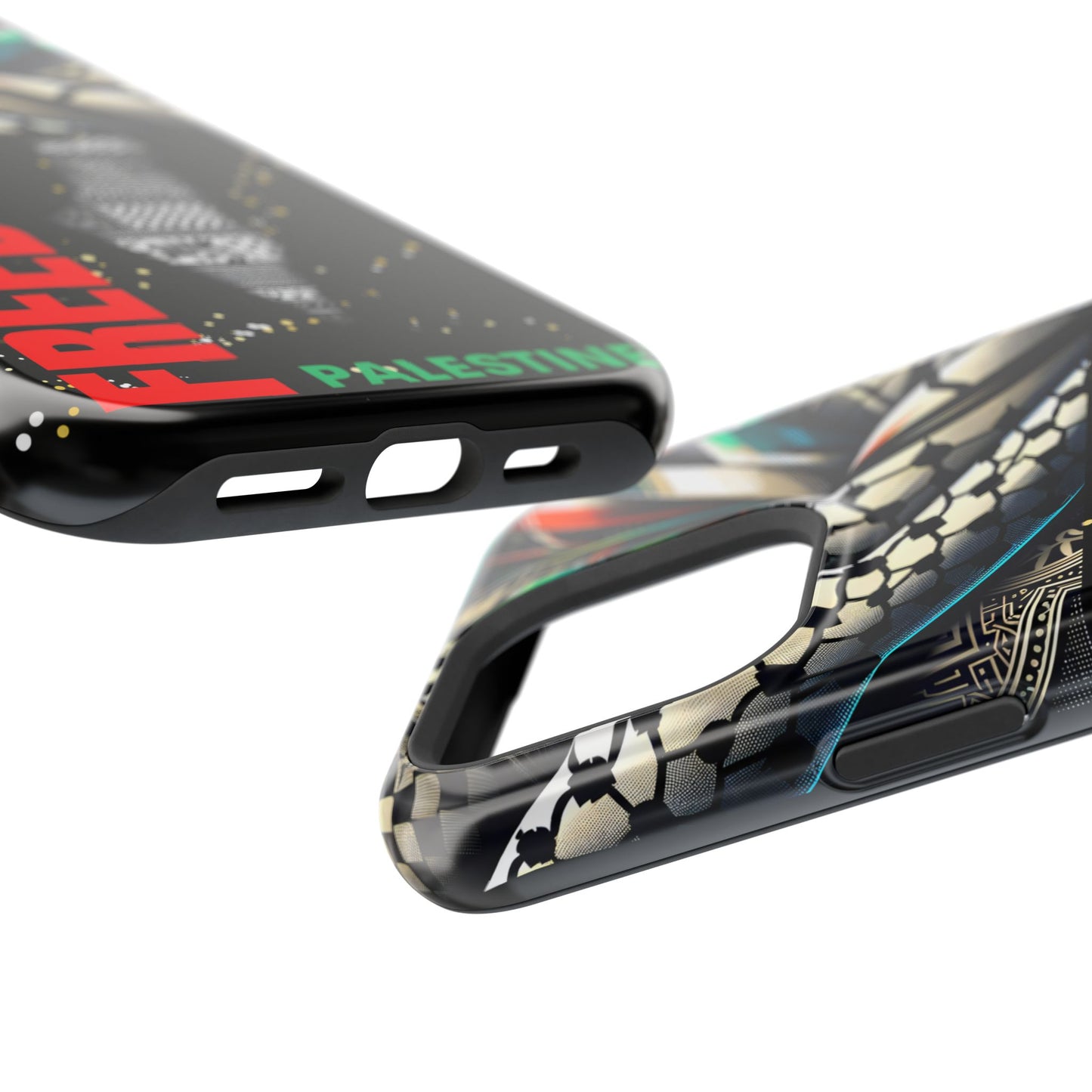 Palestine Activist Phone Cases, Unique Bouquet Design, Gift for Protesters