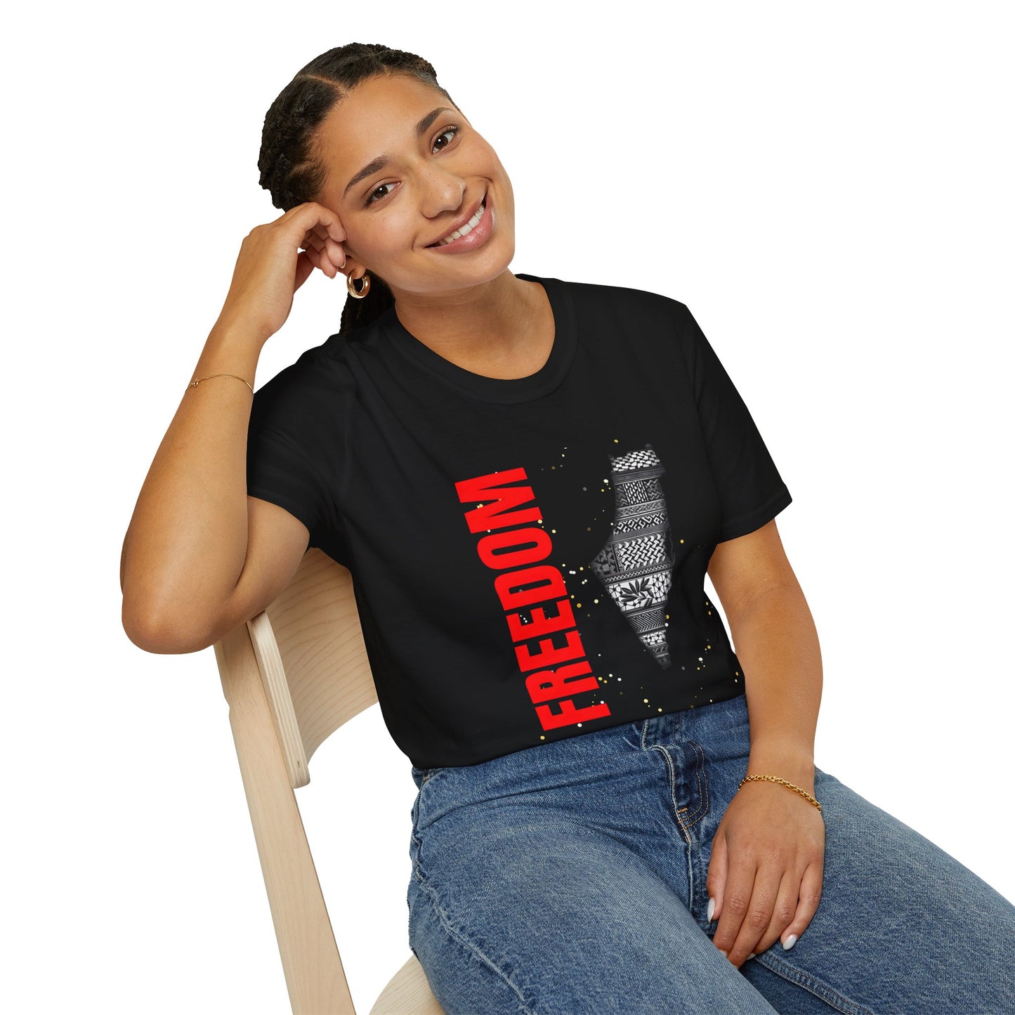 Palestine Freedom Unisex T-Shirt - Activists Tee, Human Rights Shirt, Protest