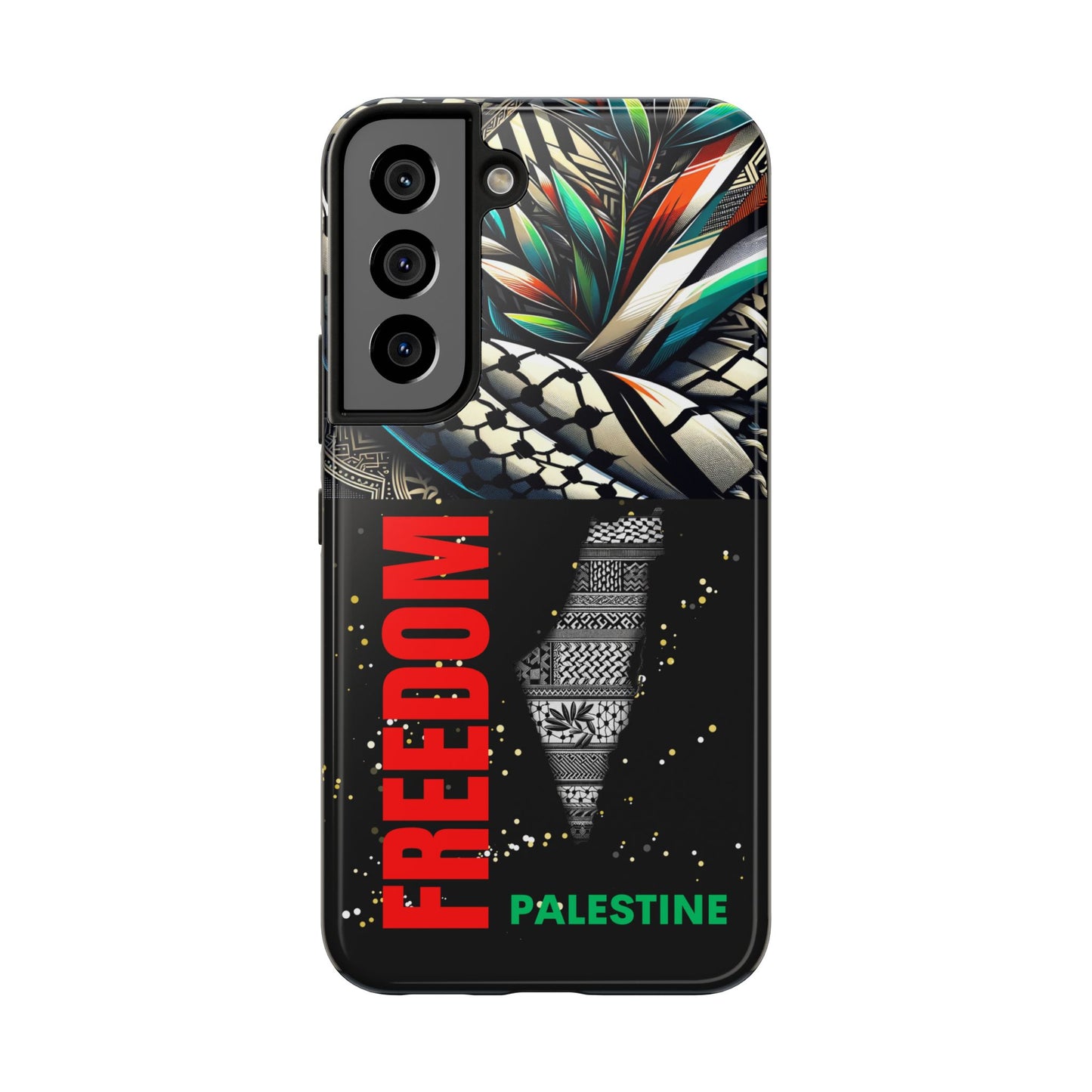Freedom-Themed Phone Case, Durable Cover, Palestine Pride, Tough Phone Case