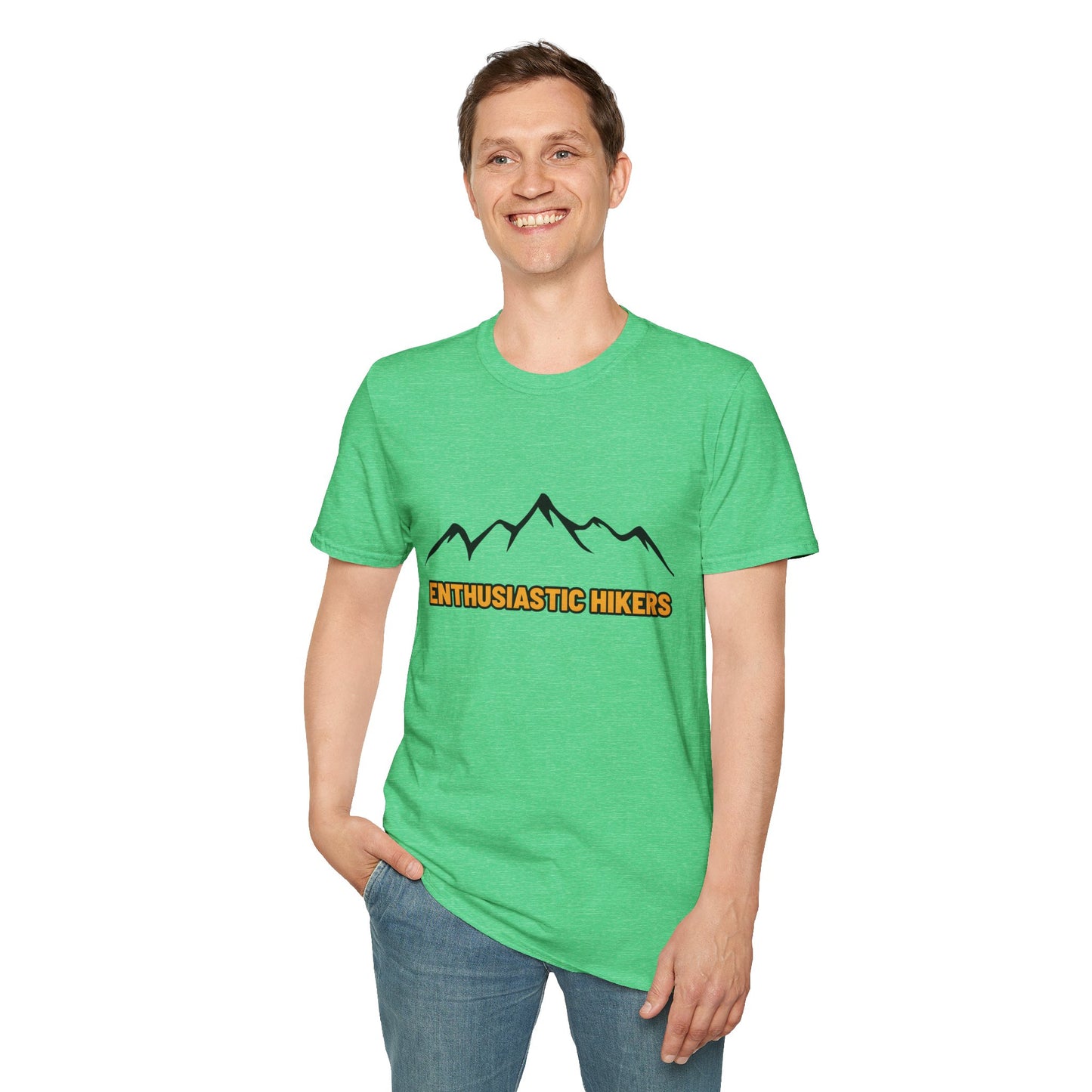 Mountain Enthusiast Hikers T-Shirt, Hiking Gift, Outdoor Apparel, Nature Tourism