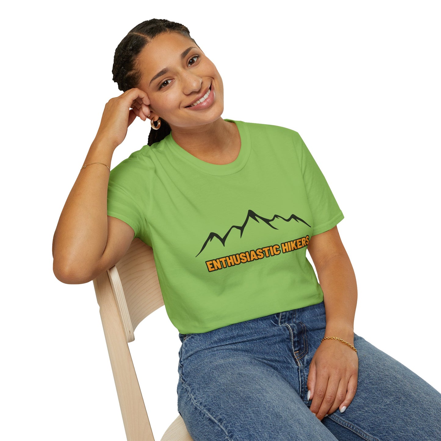 Mountain Enthusiast Hikers T-Shirt, Hiking Gift, Outdoor Apparel, Nature Tourism