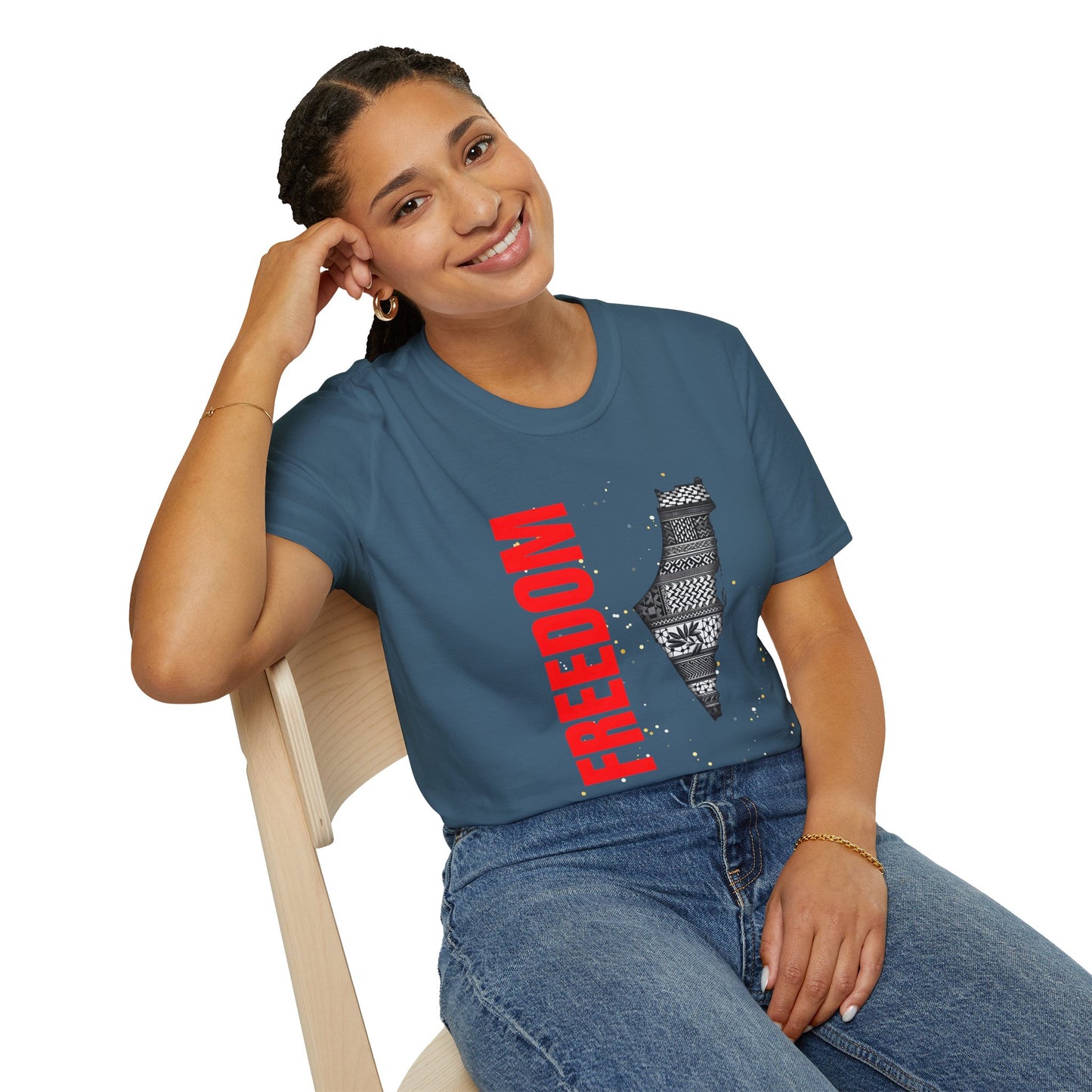 Palestine Freedom Unisex T-Shirt - Activists Tee, Human Rights Shirt, Protest
