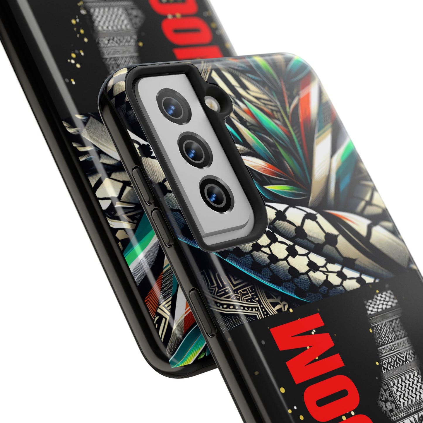 Freedom-Themed Phone Case, Durable Cover, Palestine Pride, Tough Phone Case