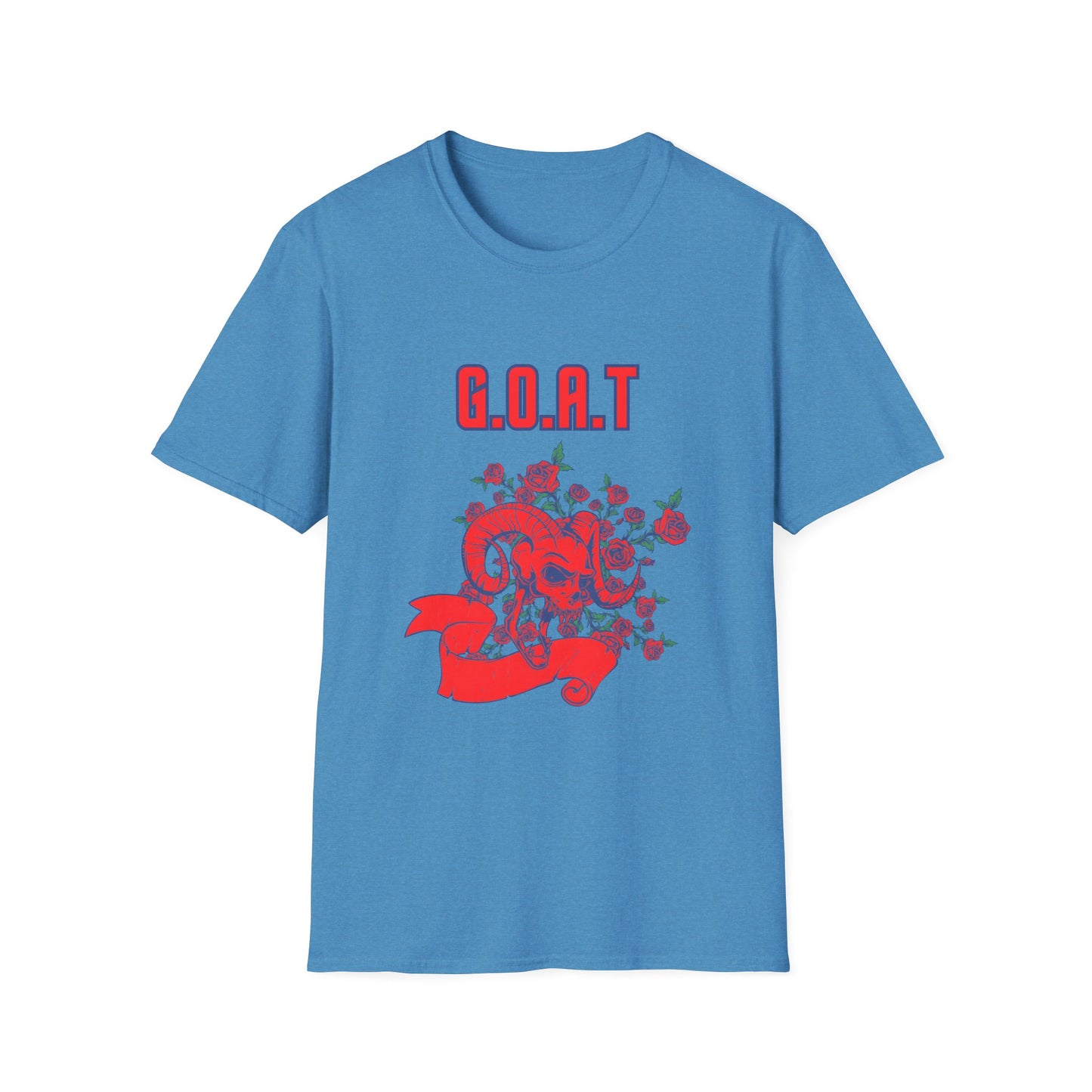 G O A T Graphic Tee, Casual Unisex Shirt, Softstyle T-Shirt, Fun Gift for Youth