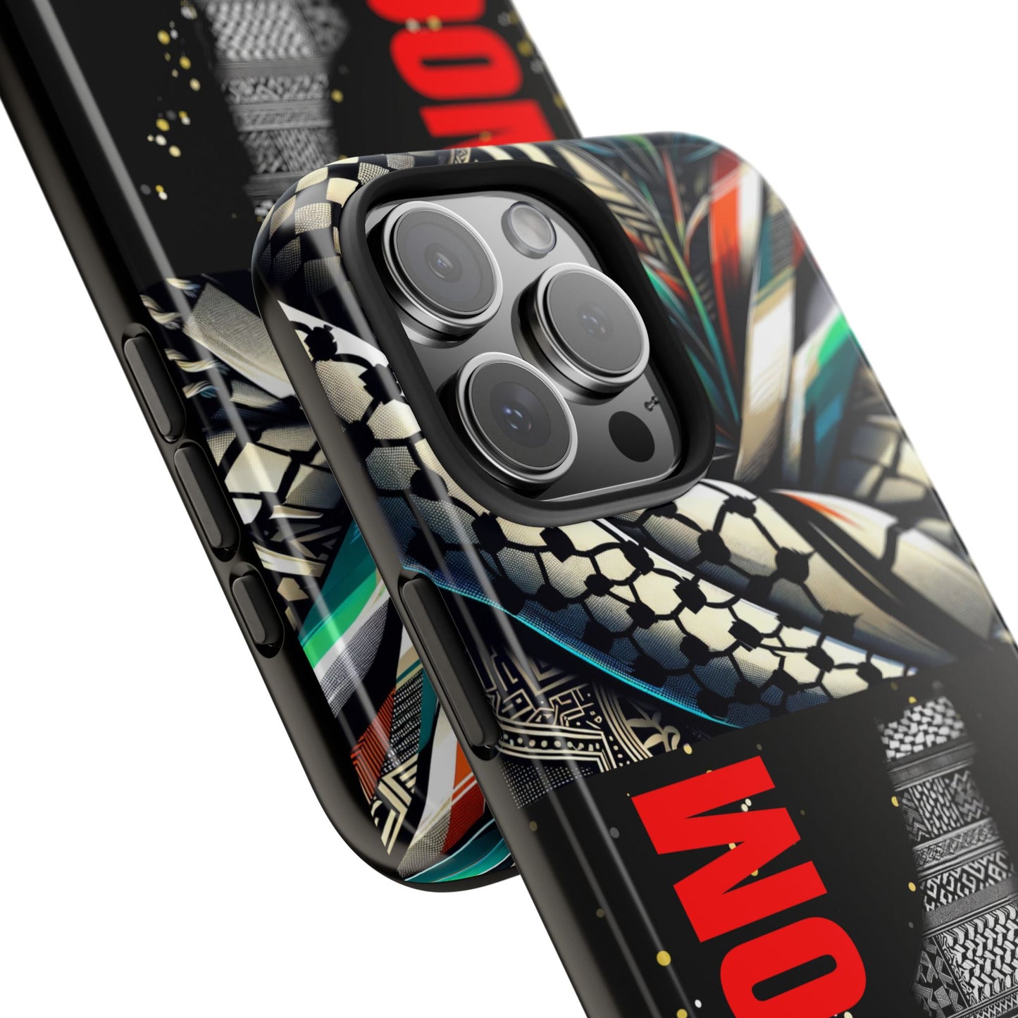 Freedom-Themed Phone Case, Durable Cover, Palestine Pride, Tough Phone Case